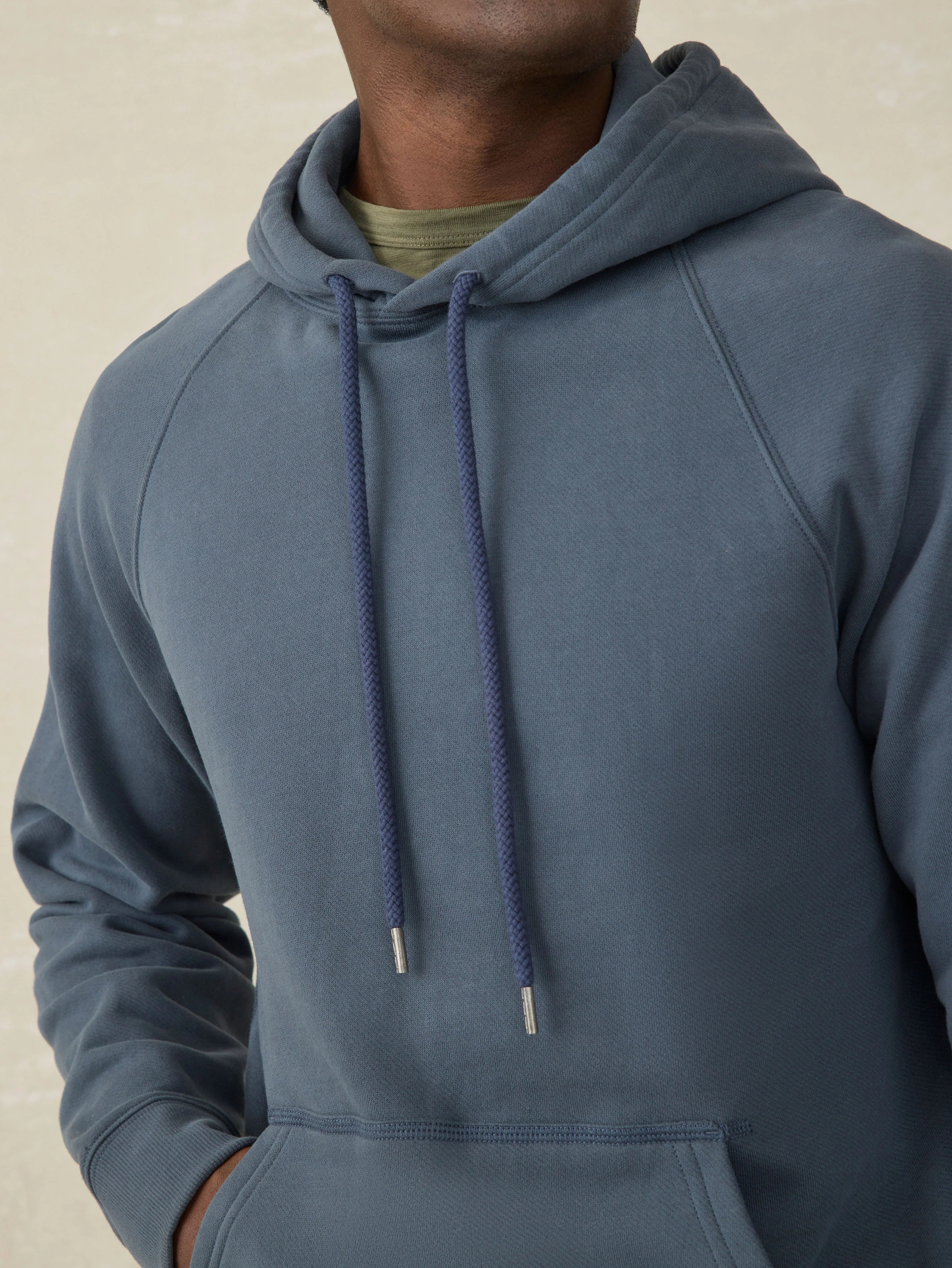 High Standard Fleece Hoodie - Blue Nights Secondary image