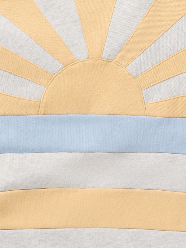 High Standard Fleece Crew - Sunset Bay