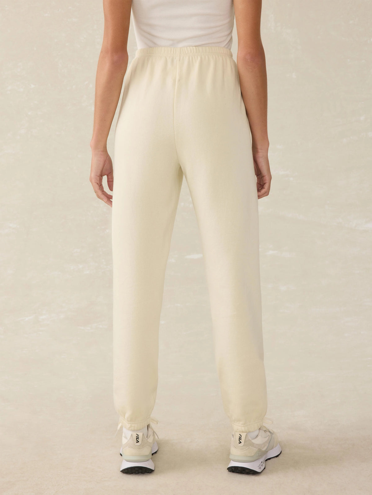 High Standard Fleece Sweatpant - Lemon Sorbet