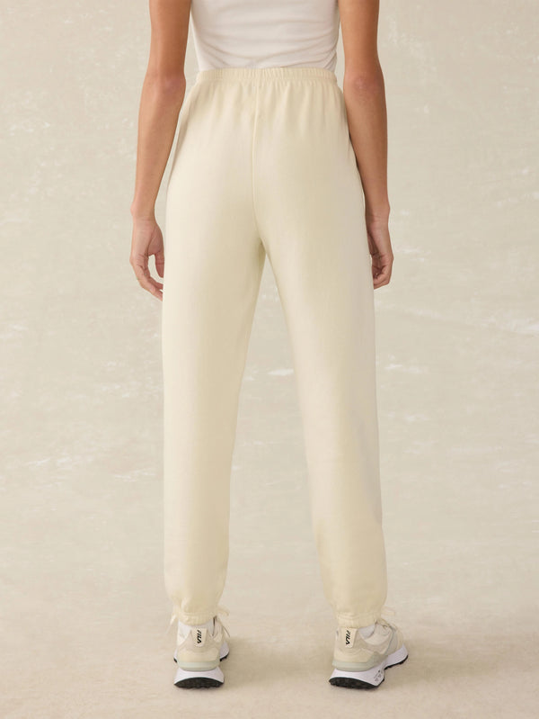 High Standard Fleece Sweatpant - Lemon Sorbet