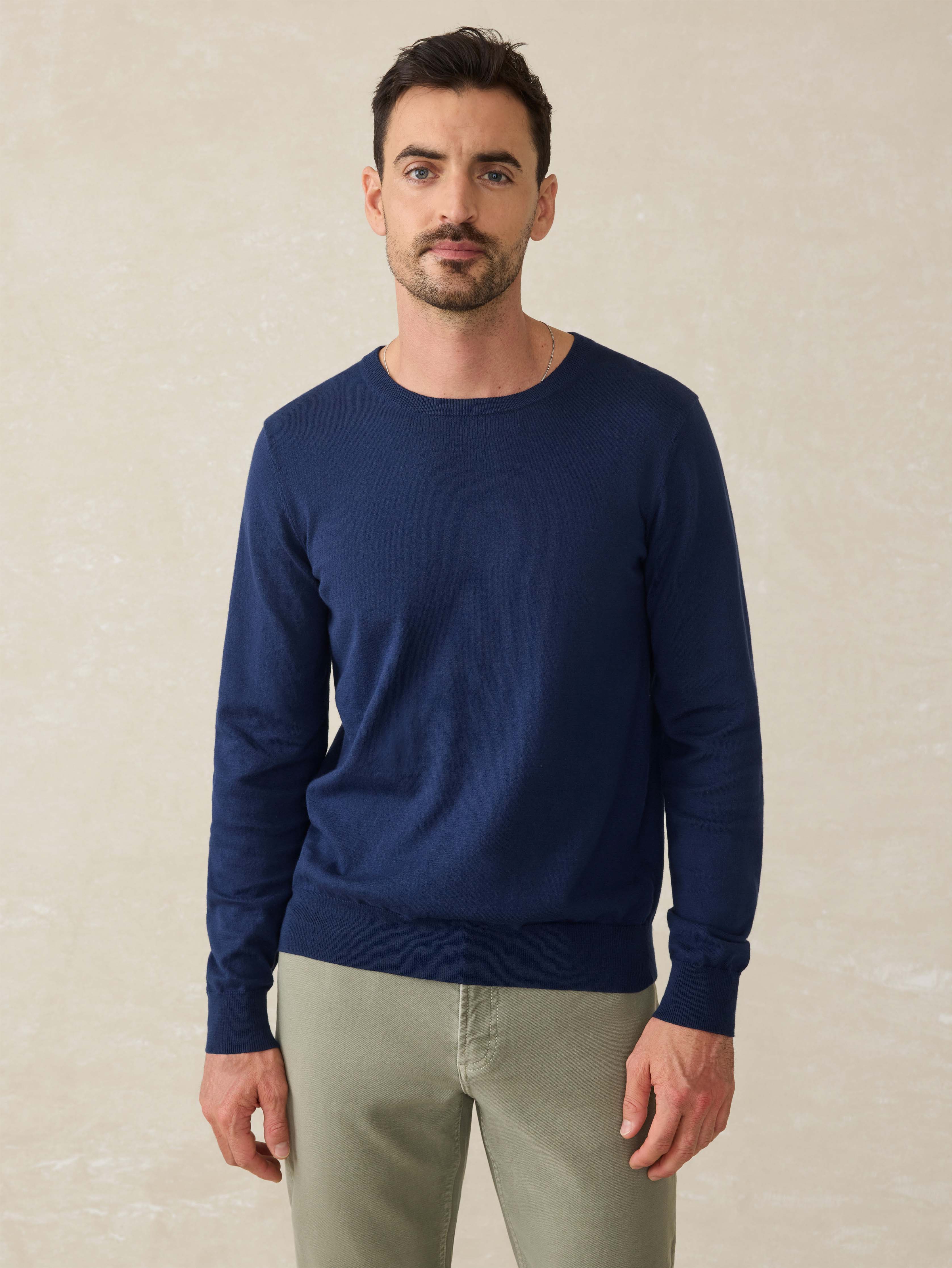 Movement™ Crewneck Sweater - Marine Navy Heather Main image
