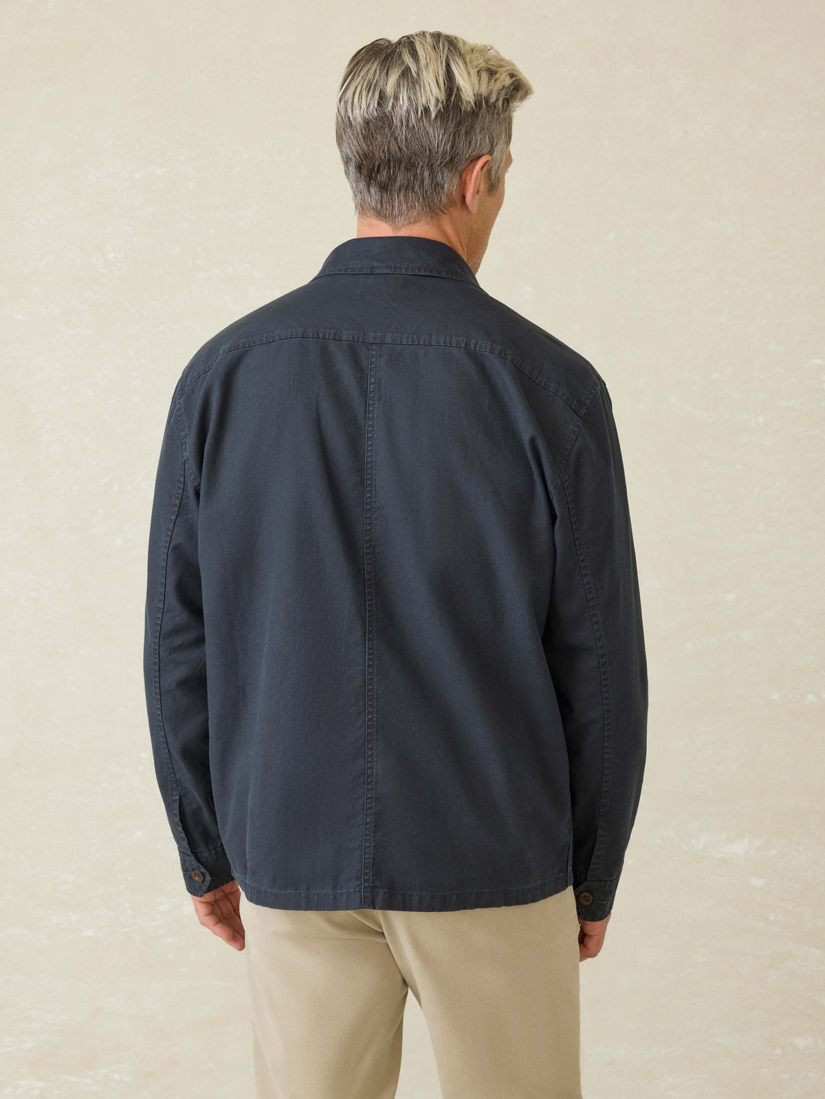 Commander Shirt Jacket - Washed Charcoal Main image