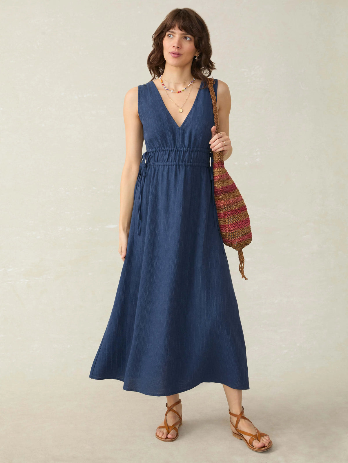 Sandbar Dress - Deep Sea Navy Main image