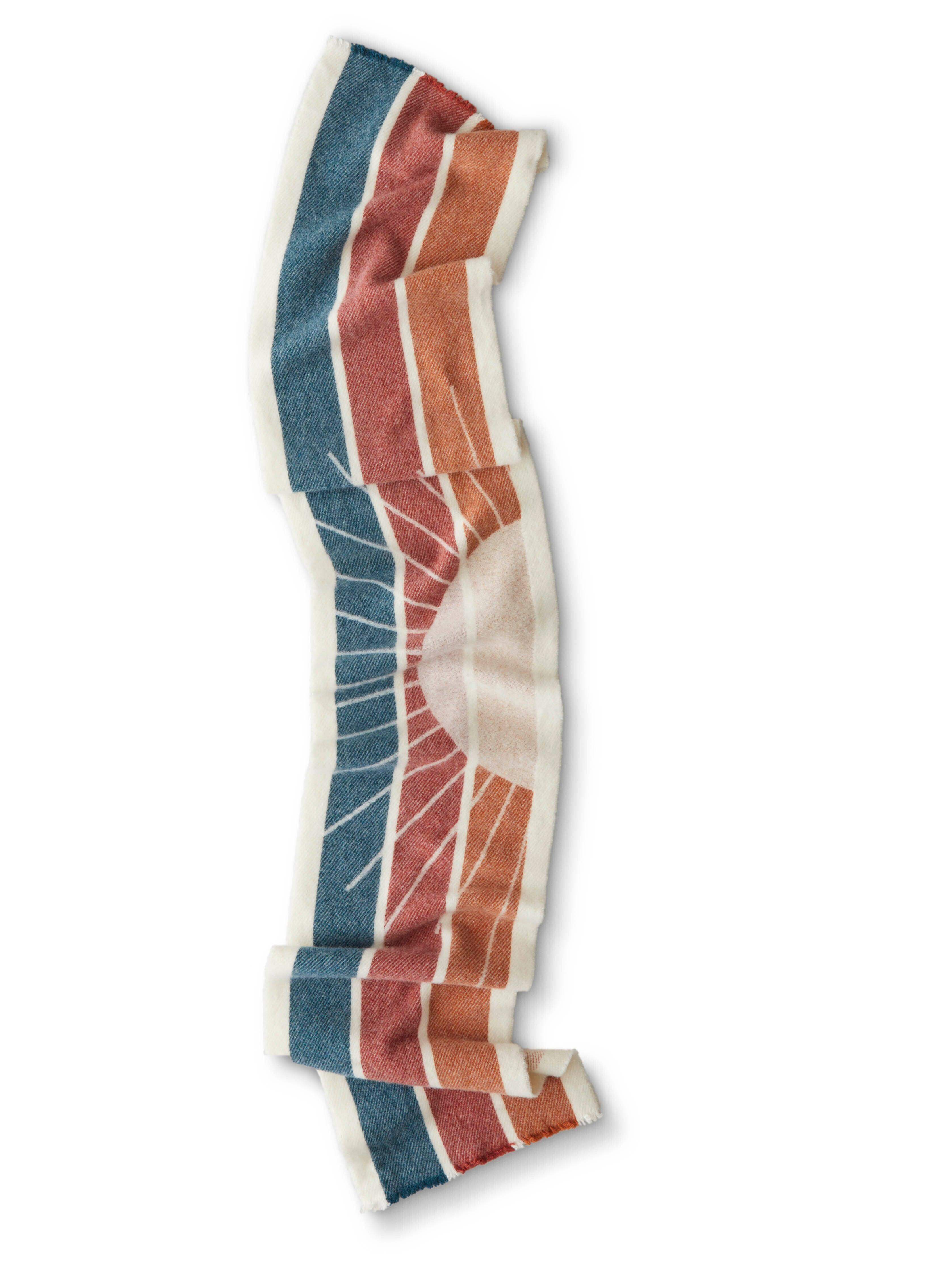 Sun And Wave Scarf - Ivory Secondary image