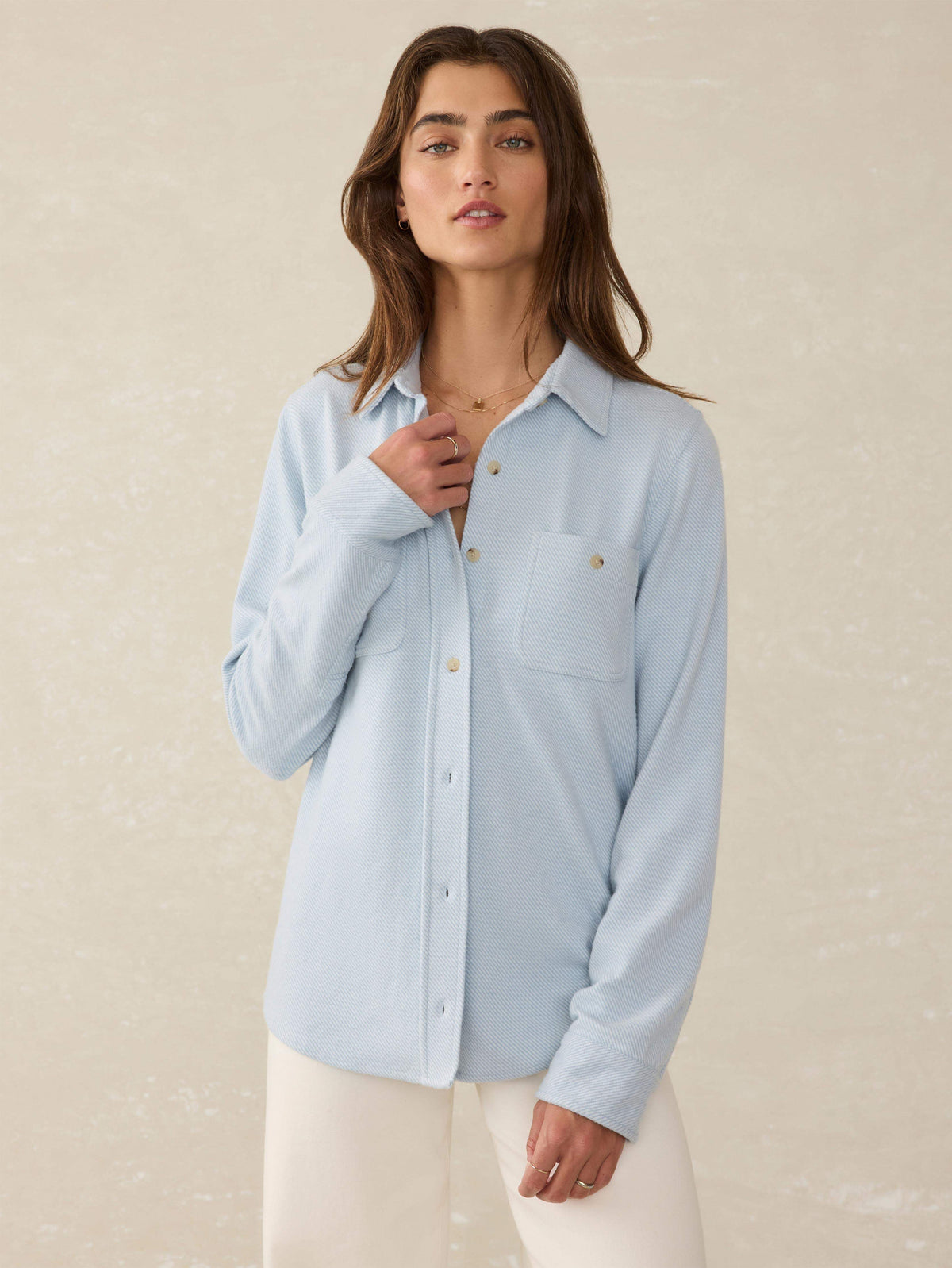 Legend™ Sweater Shirt - Ice Blue Twill Main image