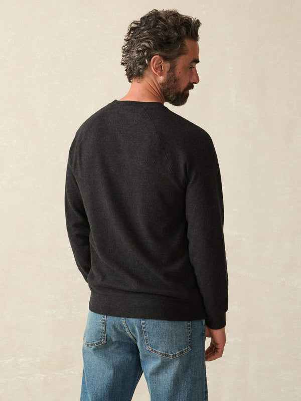 Legend™ Sweater Crew - Heathered Black Twill