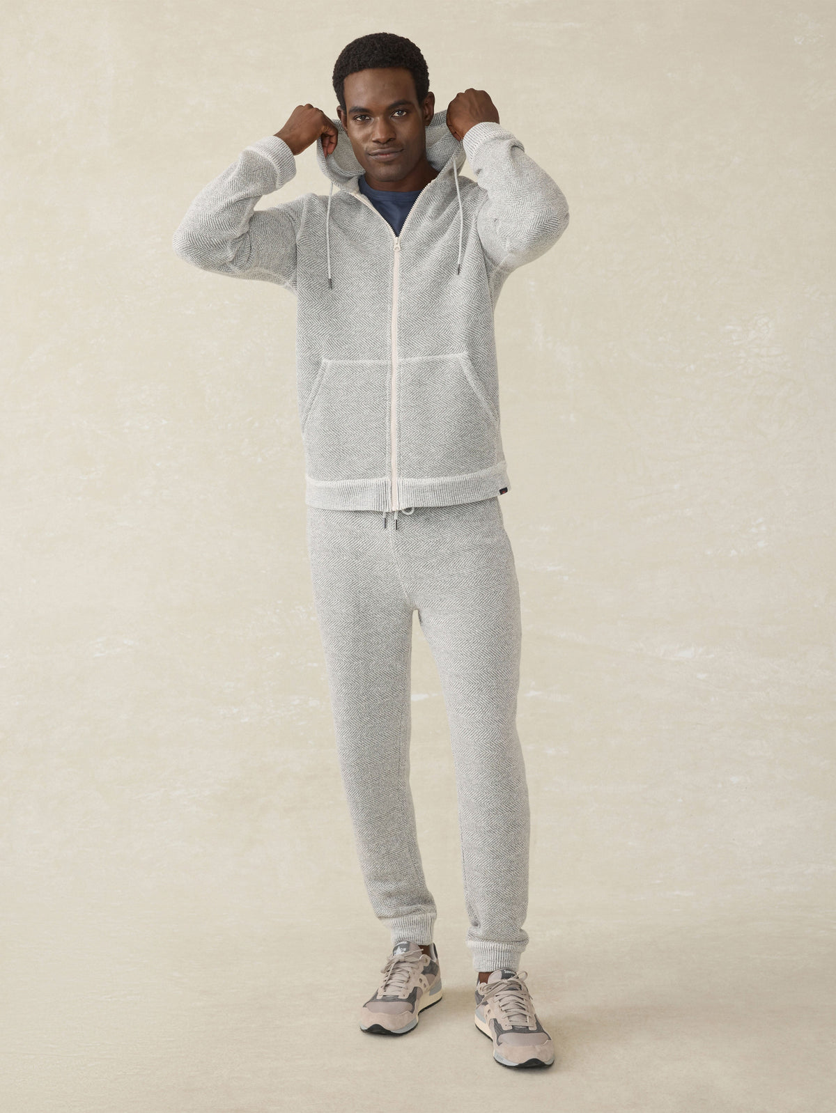 Whitewater Full Zip Hoodie - Grey Shell Loop Main image