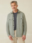 Inlet Knit CPO - Olive Brush Melange