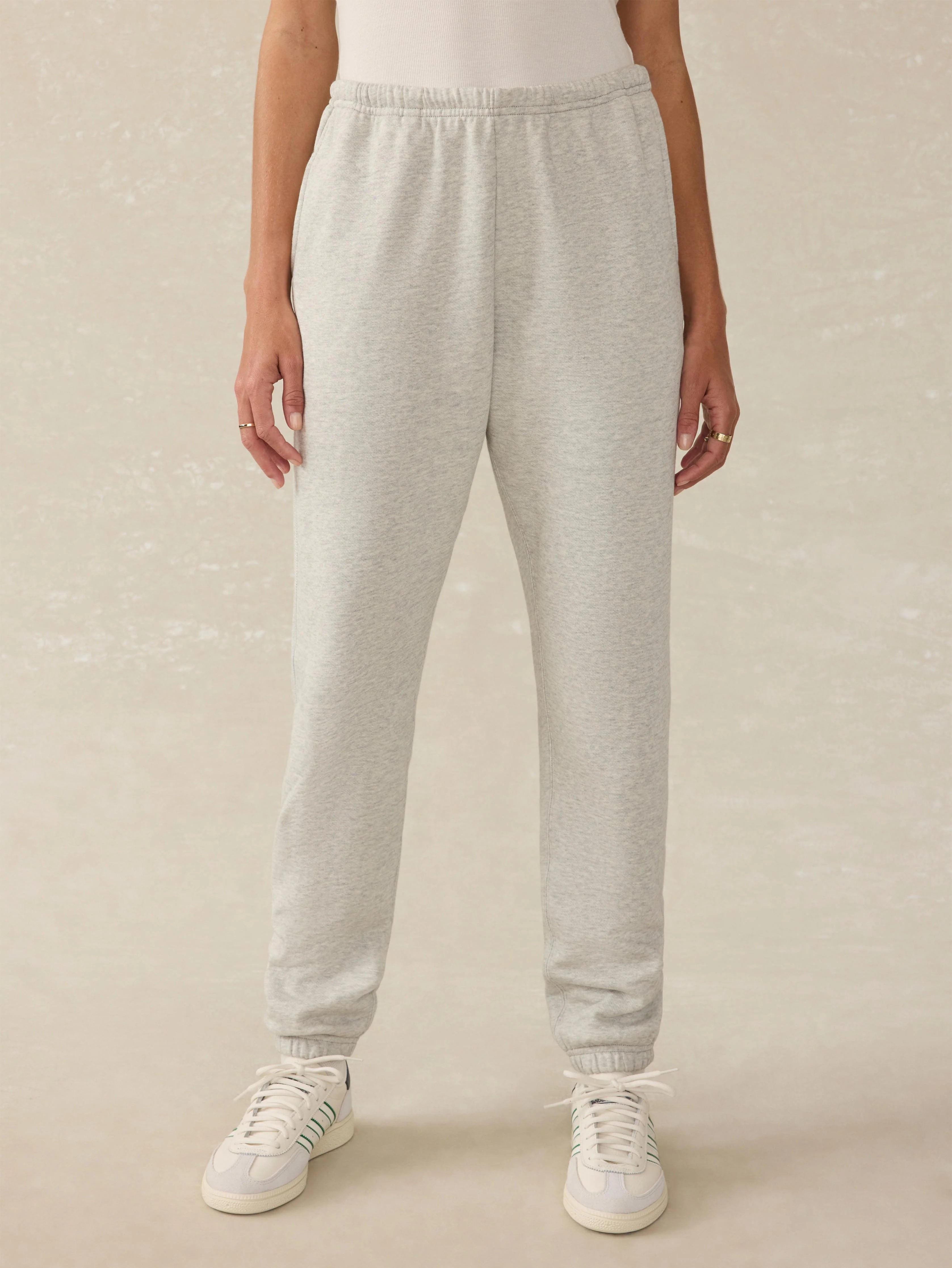High Standard Fleece Sweatpant - Light Grey Heather Secondary image