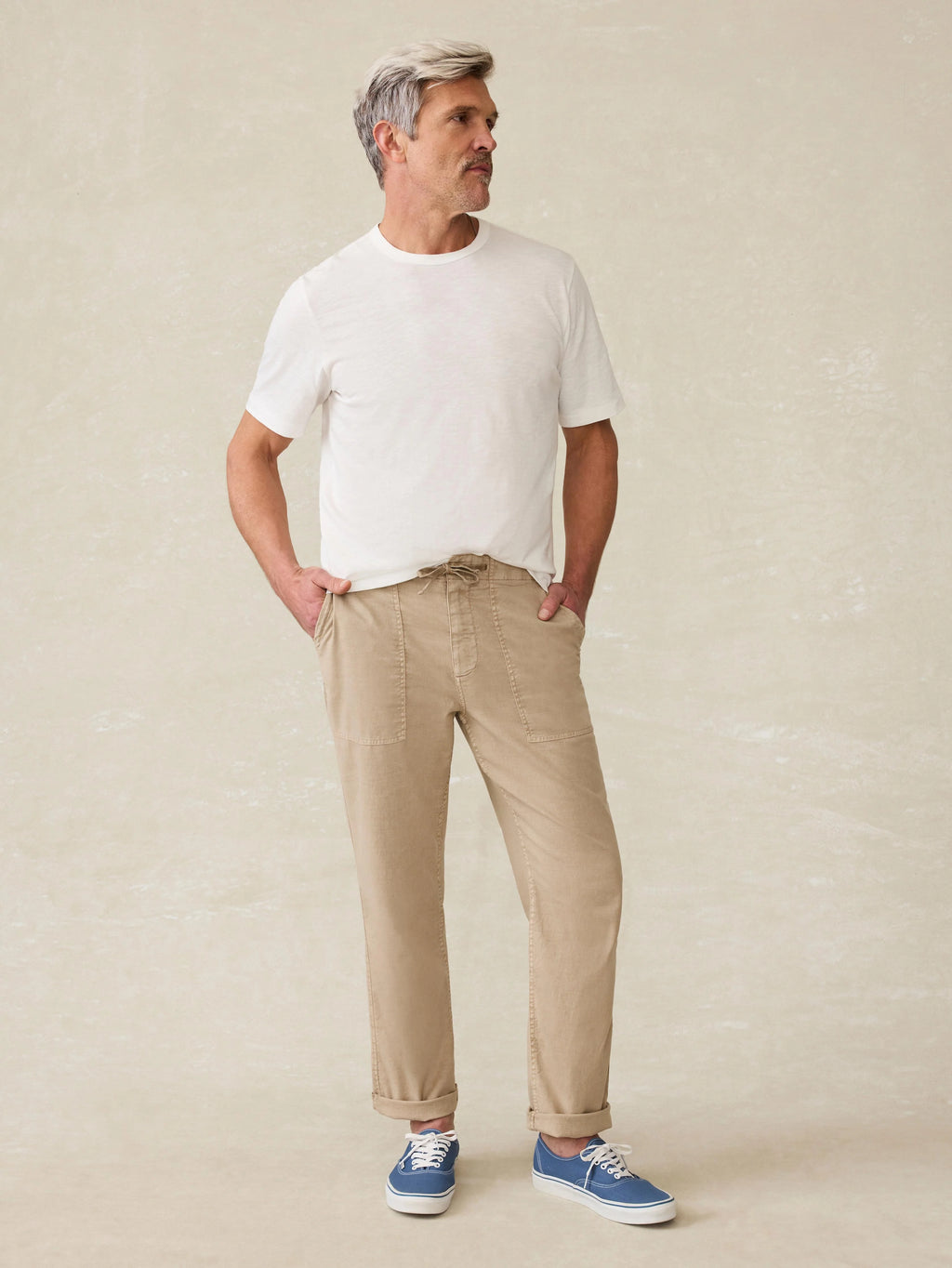 Sunwashed Regenerative Tee - White