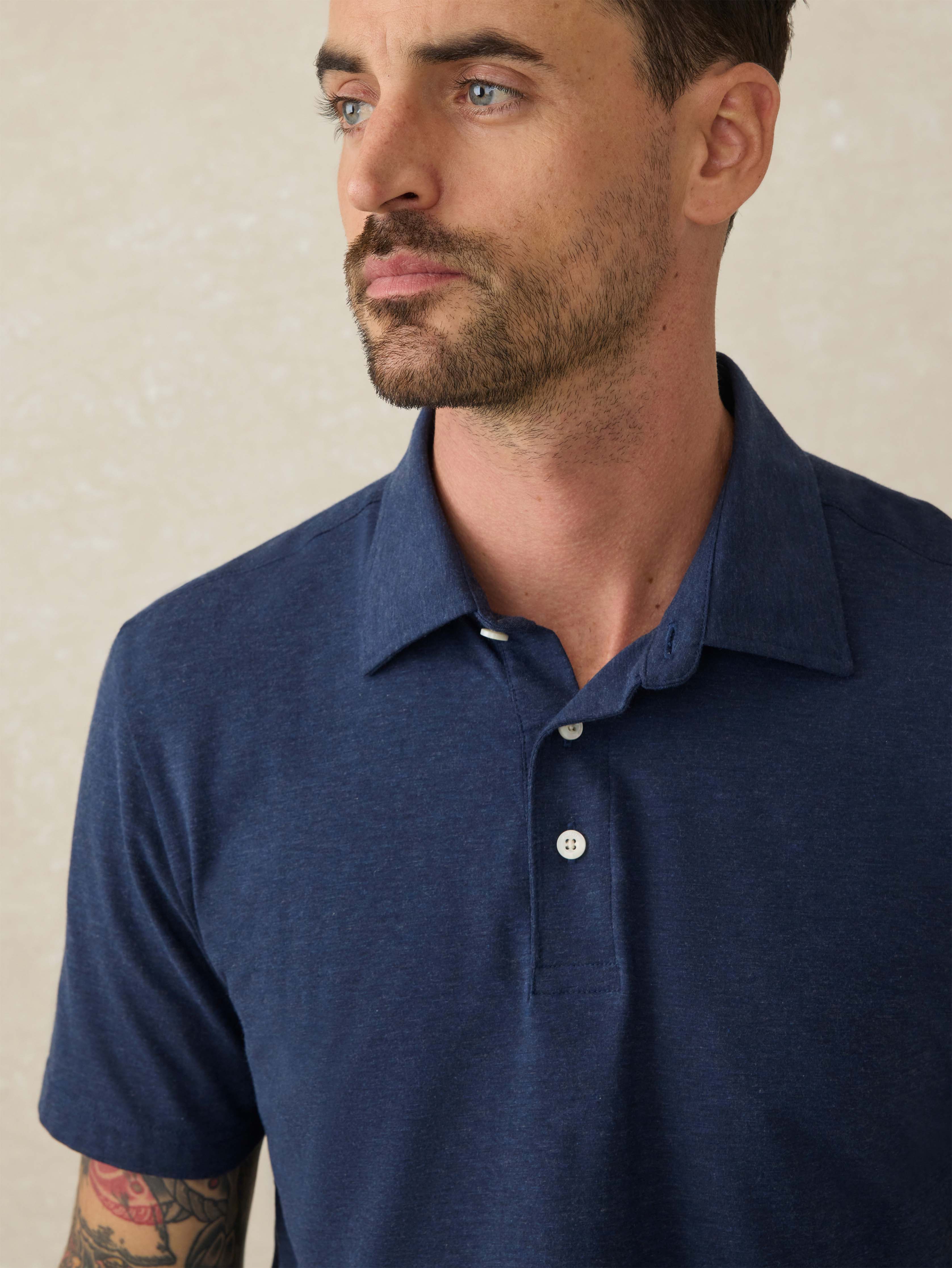Short-Sleeve Movement™ Polo Shirt - Great Falls Heather Secondary image