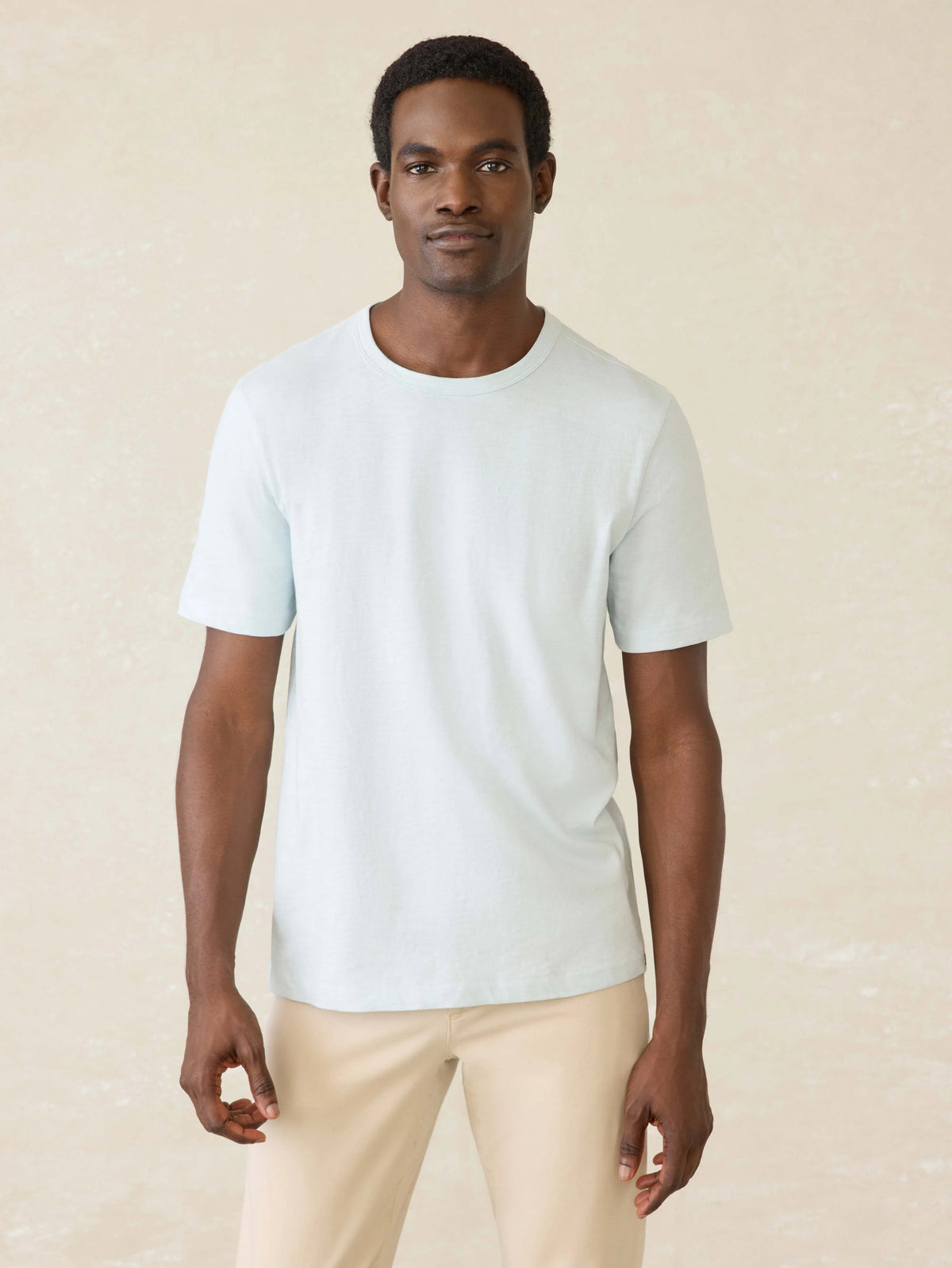 Sunwashed Regenerative Tee - Sky Main image