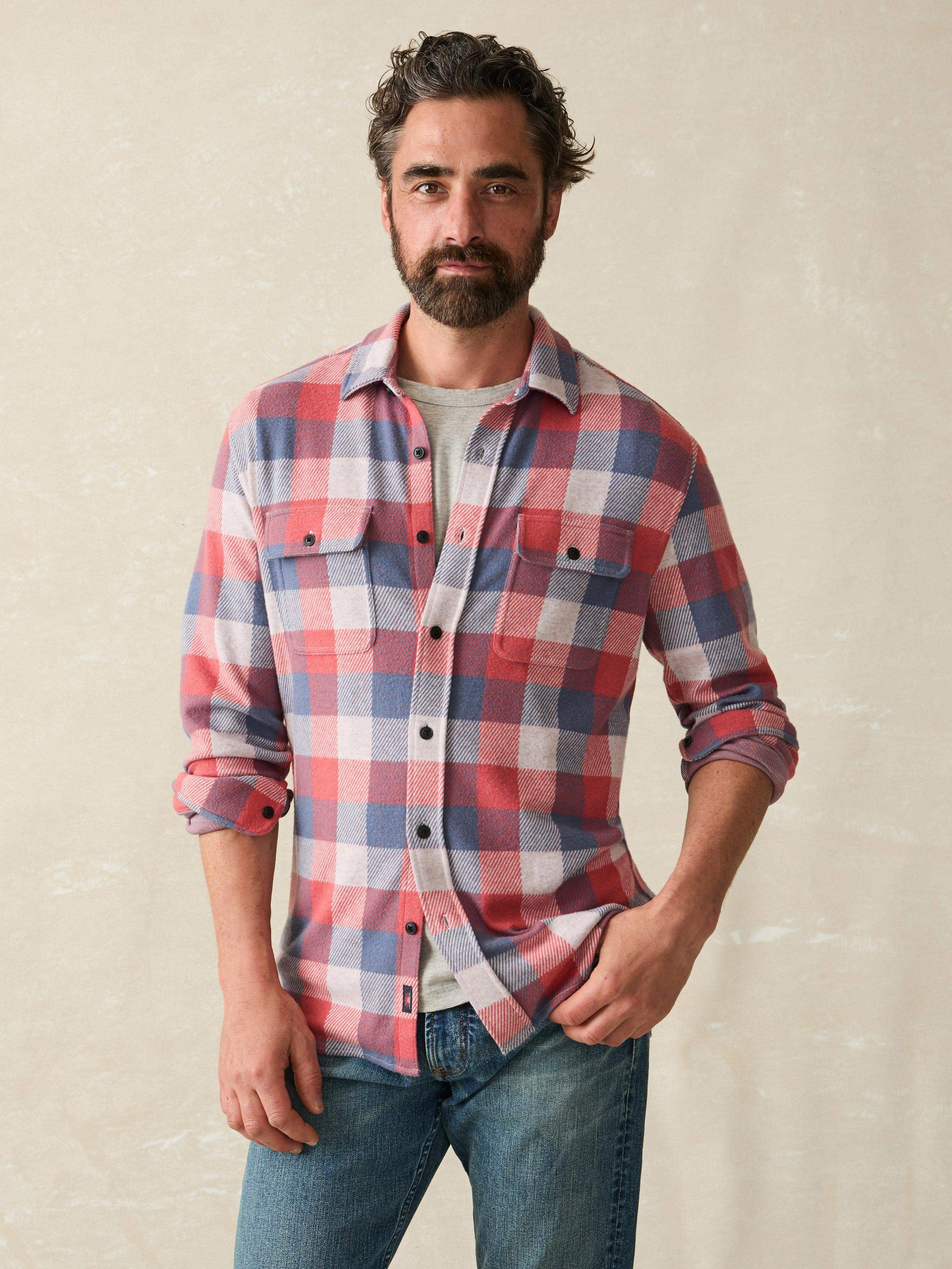 Legend™ Sweater Shirt (Tall) - Cherry Blue Buffalo Main image