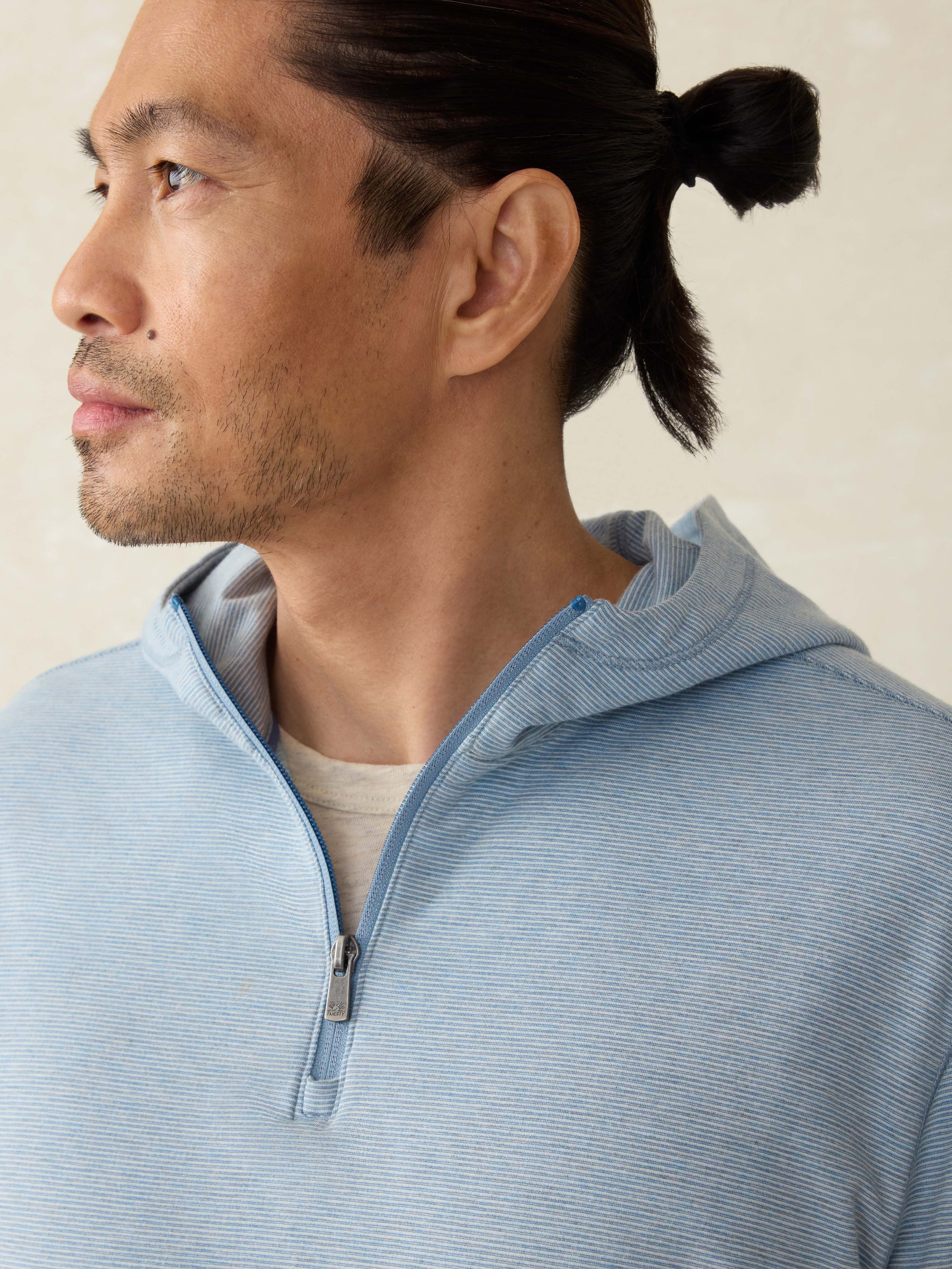 Movement™ Hoodie - Channel Cove Stripe Secondary image