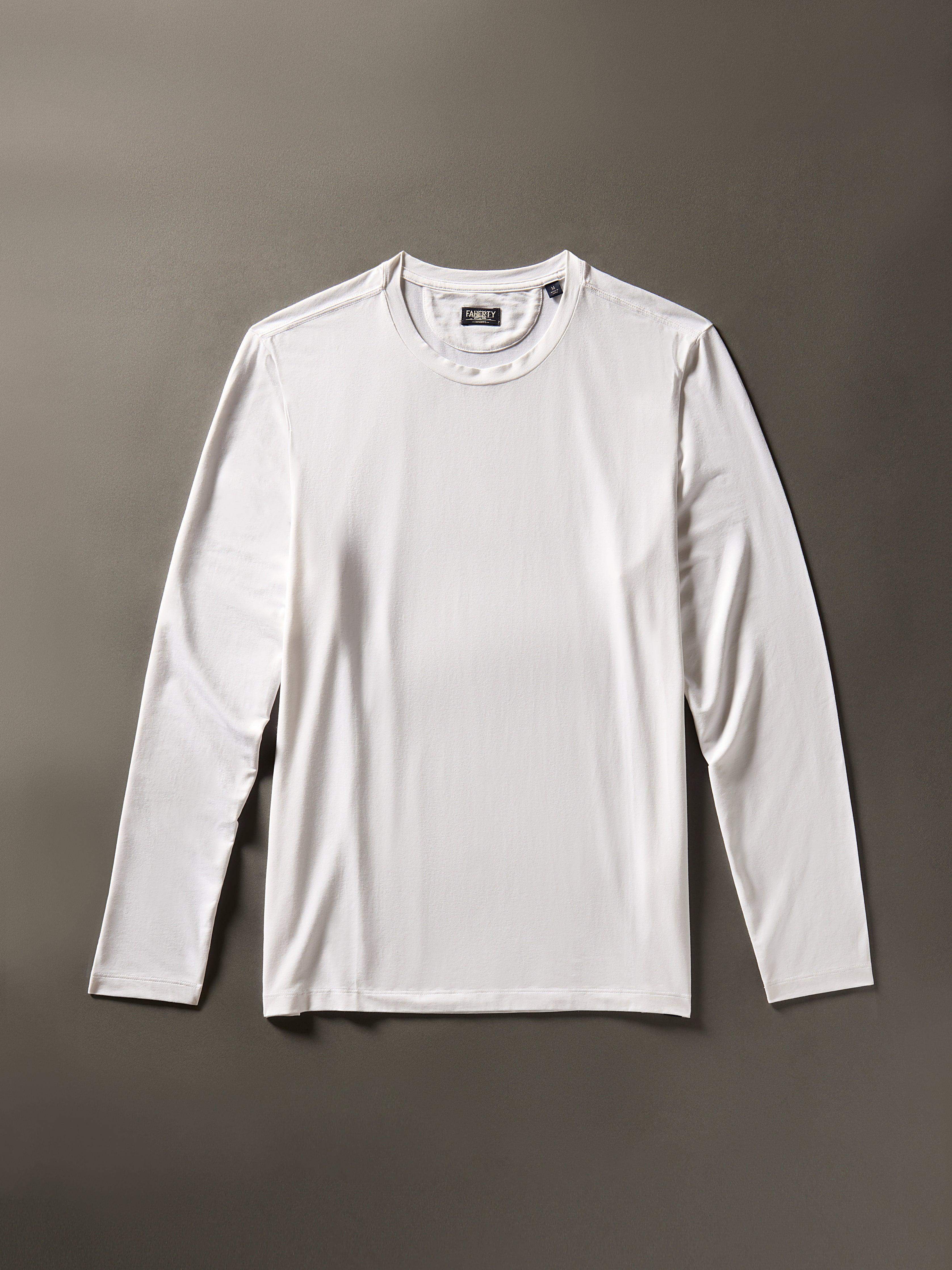 Movement™ Long-Sleeve T-Shirt - Pure White Secondary image