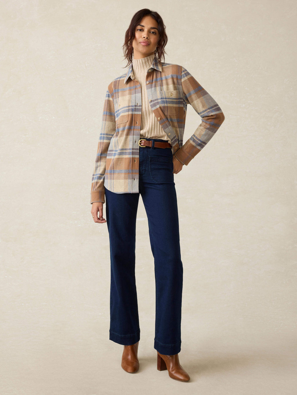 Legend™ Sweater Shirt - Rockland Plaid