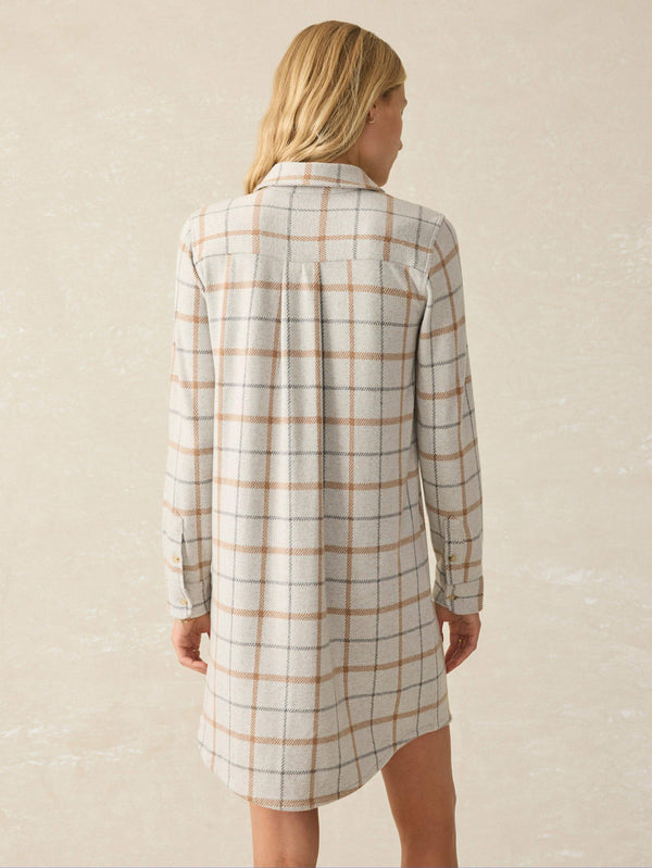 Legend™ Sweater Dress - Open Tundra Windowpane