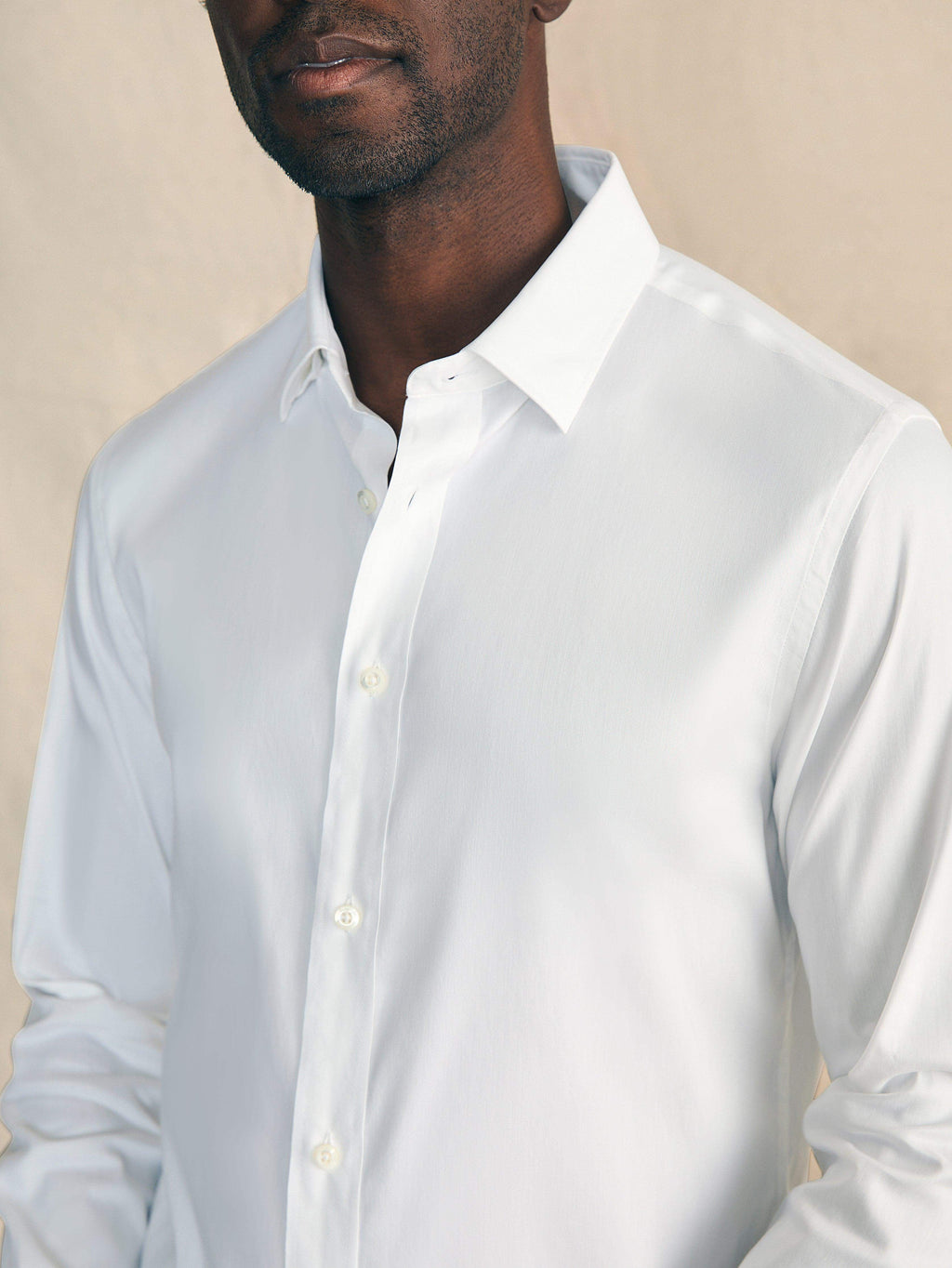 Movement™ Dress Shirt - Cloud White
