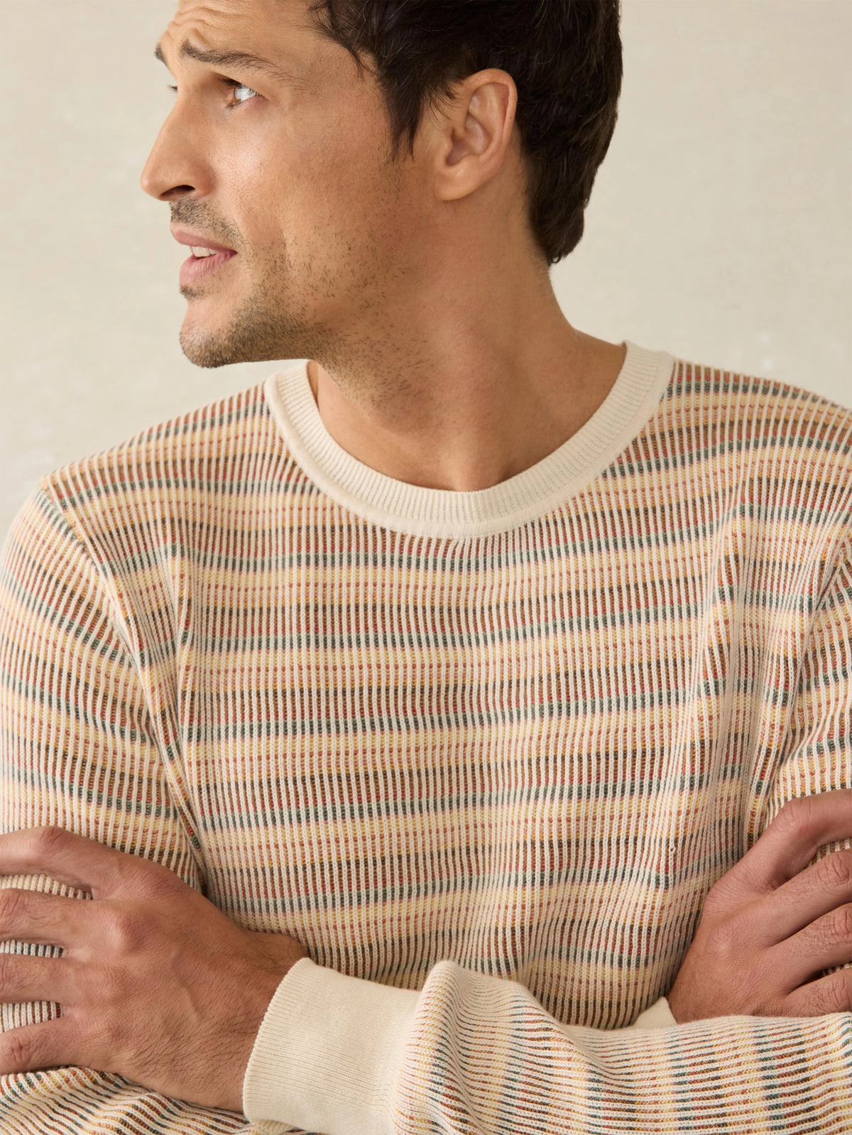 Sunwashed Crewneck Sweater - Desert Hills