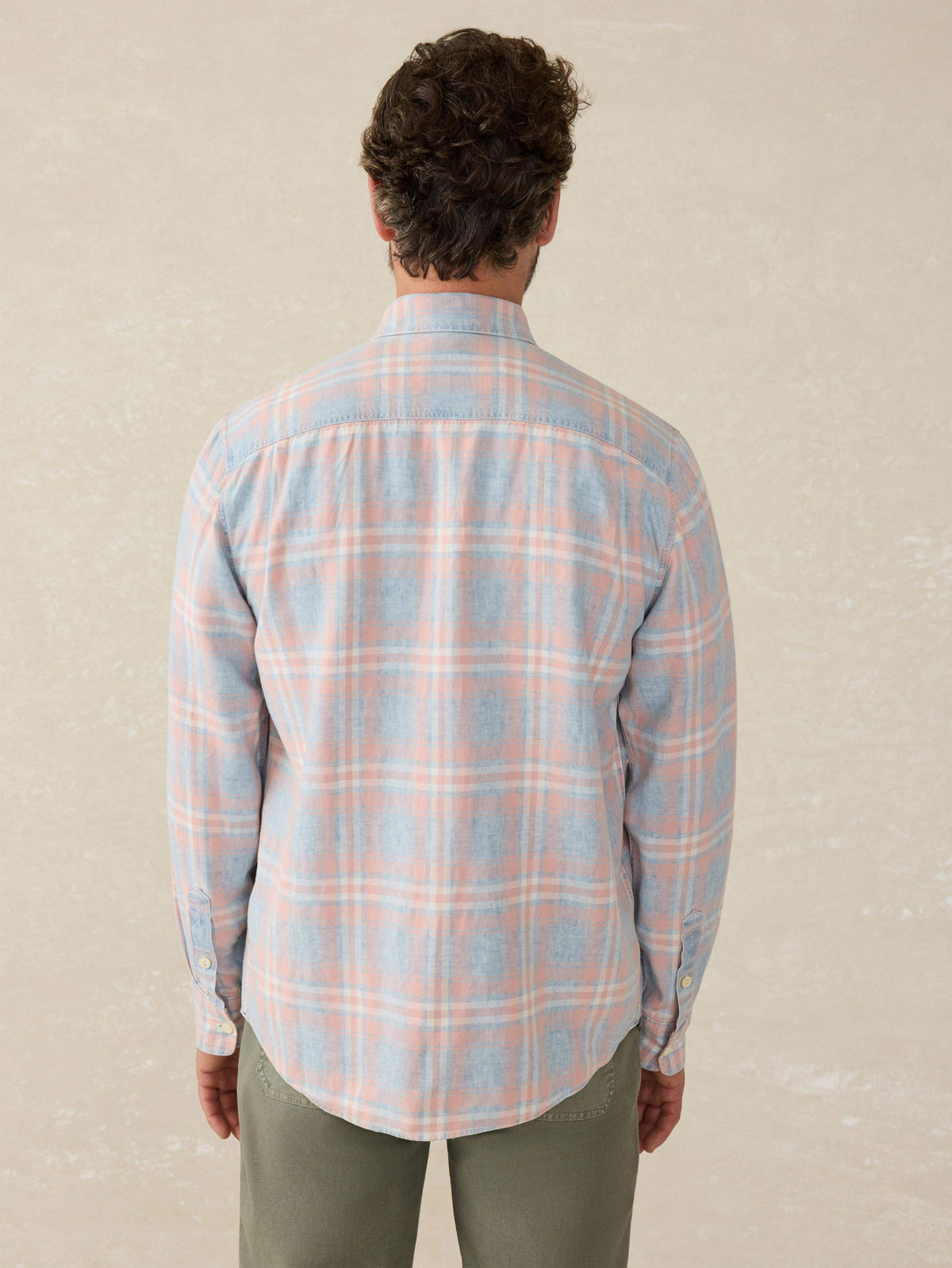 Tried \u0026 True Chambray Workshirt - Coral Bay Plaid