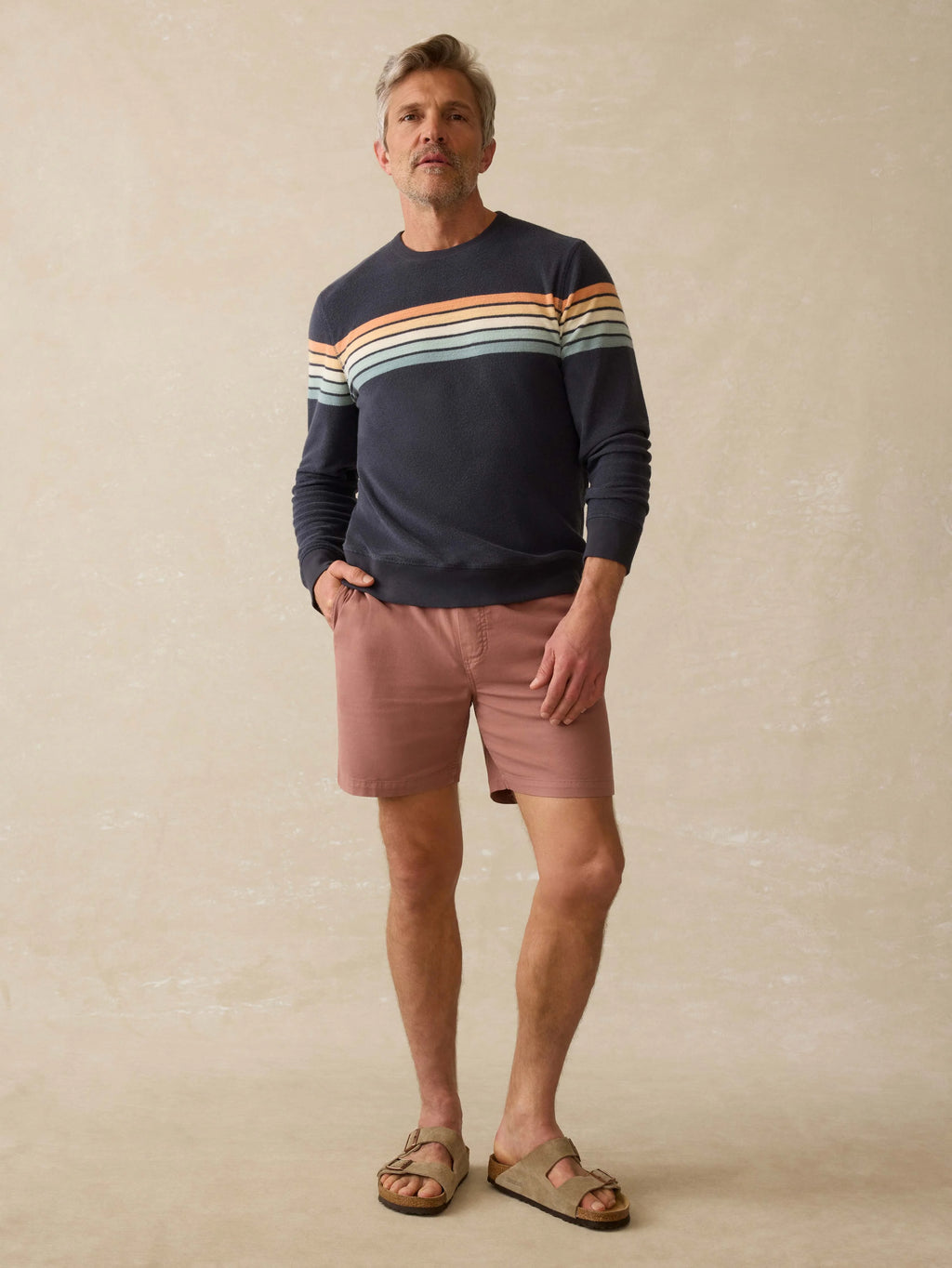 Essential Drawstring Short - Cedar Rose