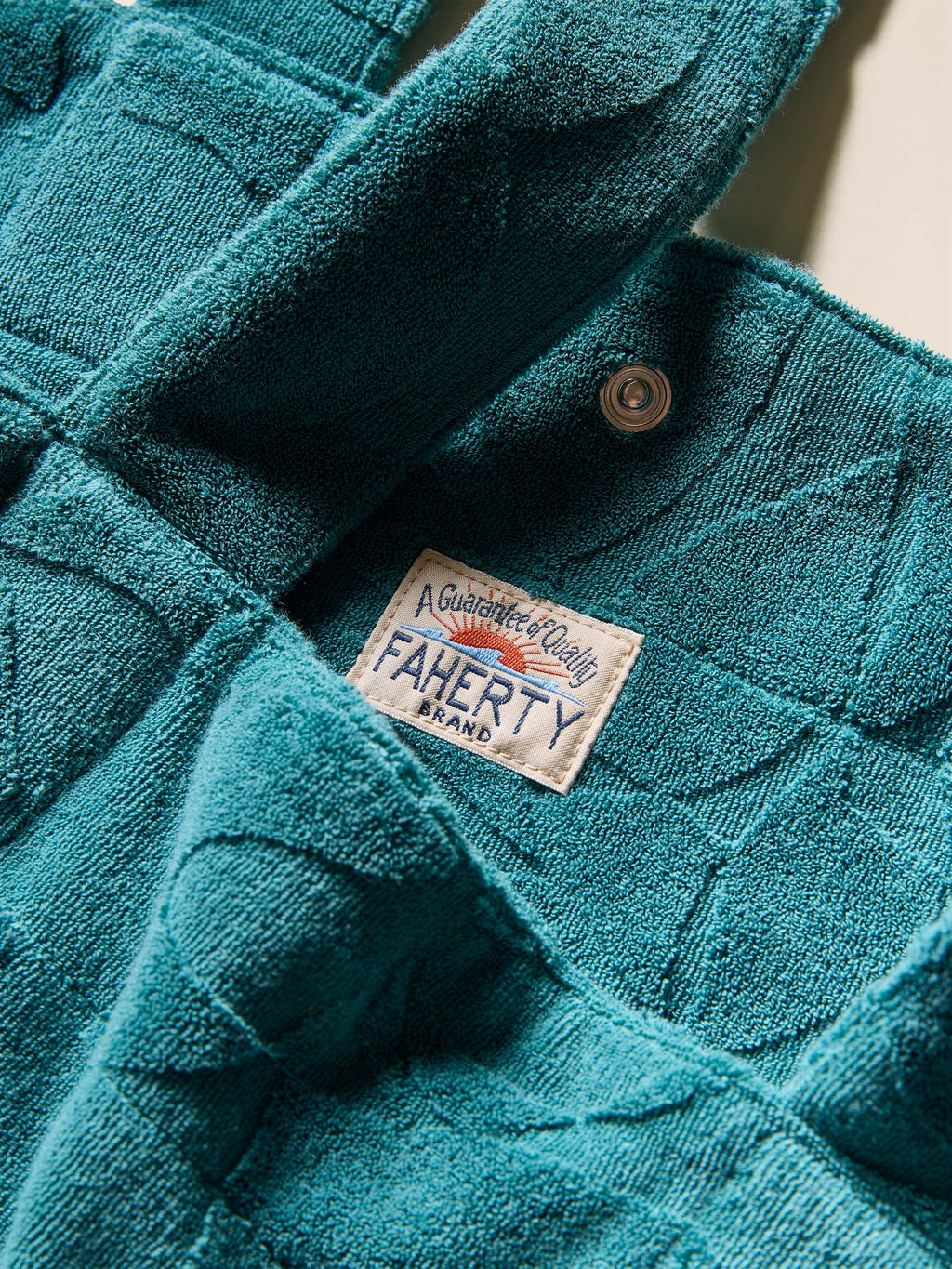 Towel Terry Tote - Emerald