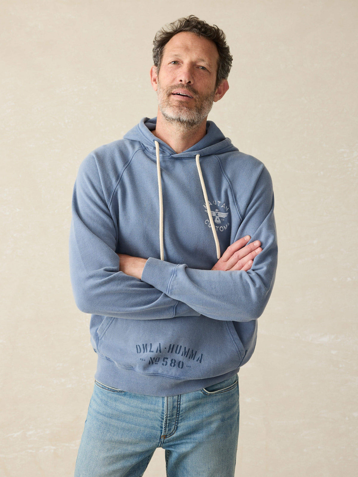 Steven Paul Judd Fleece Hoodie - Mautan Blue Main image