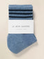 Le Bon Shoppe Girlfriend Socks - Indigo