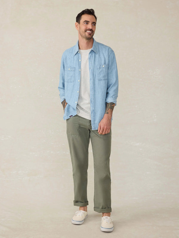 Tried \u0026 True Chambray Workshirt - Vintage Indigo
