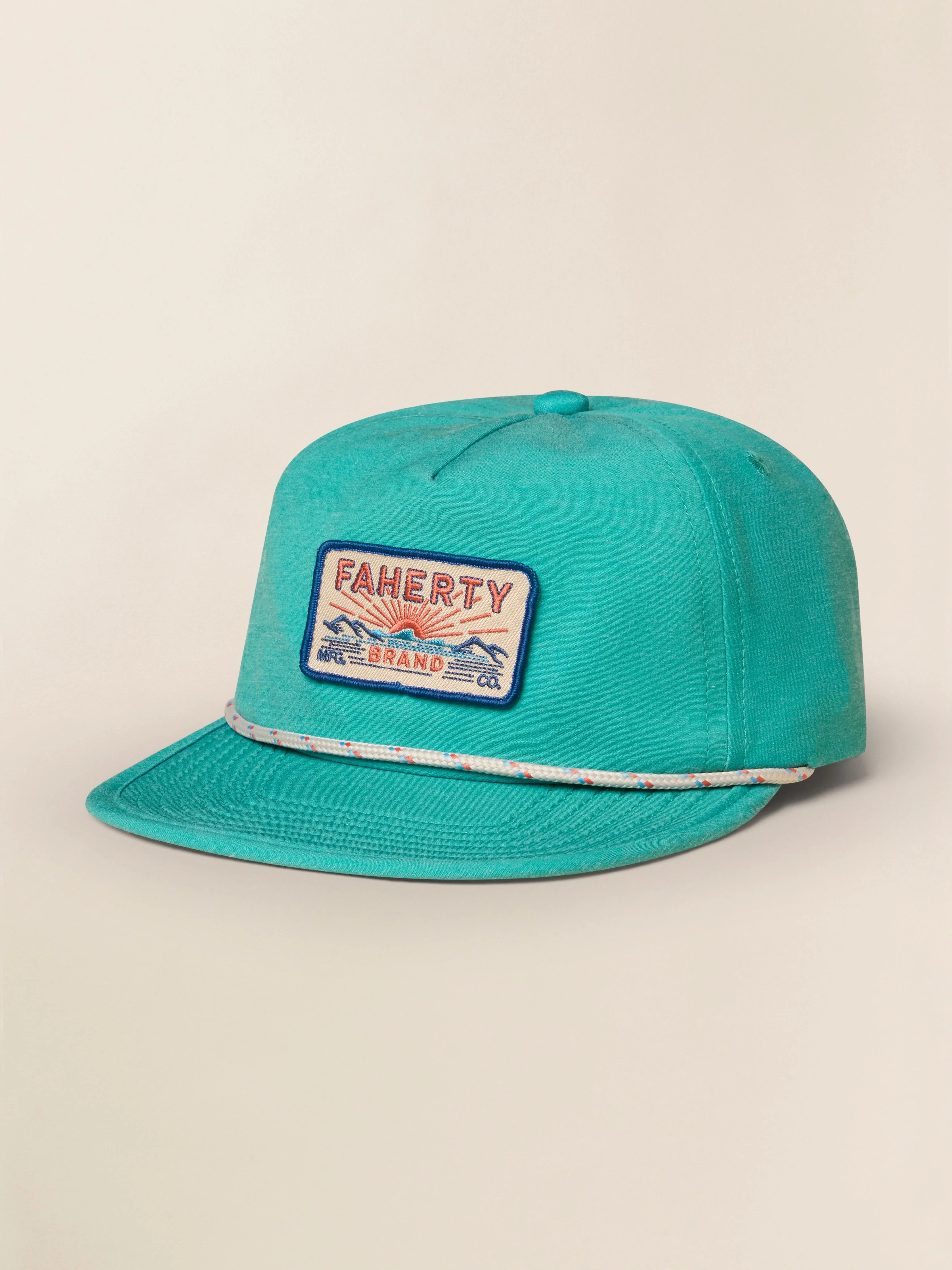 All Day™ Corded Hat - Teal Sea Main image