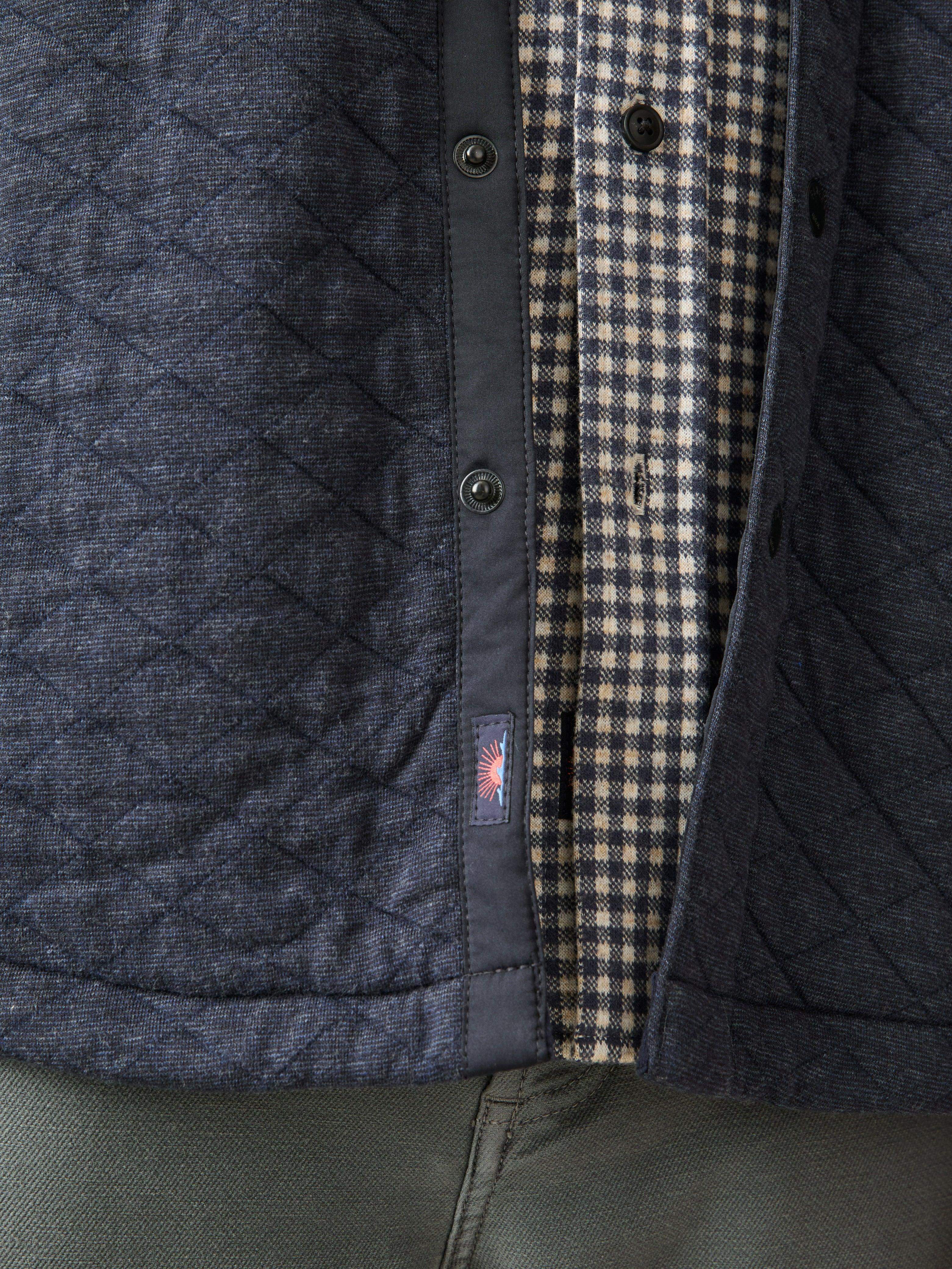 Epic Quilted Fleece CPO (Tall) - Navy Melange Secondary image