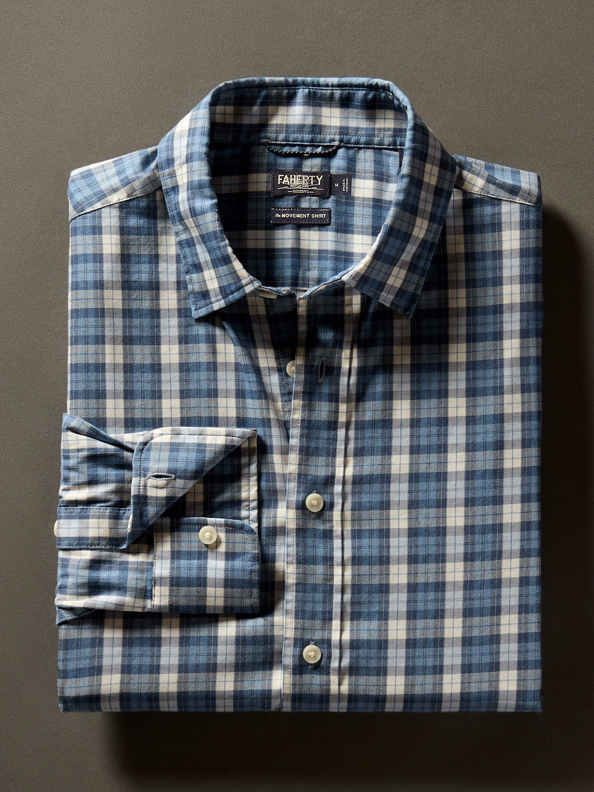 Movement™ Shirt - Seaside Blue Plaid Main image