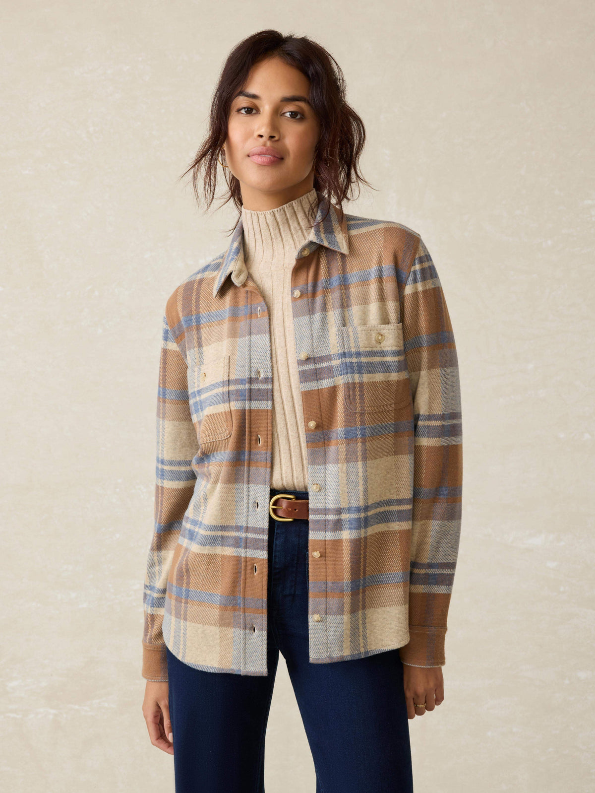 Legend™ Sweater Shirt - Rockland Plaid Main image