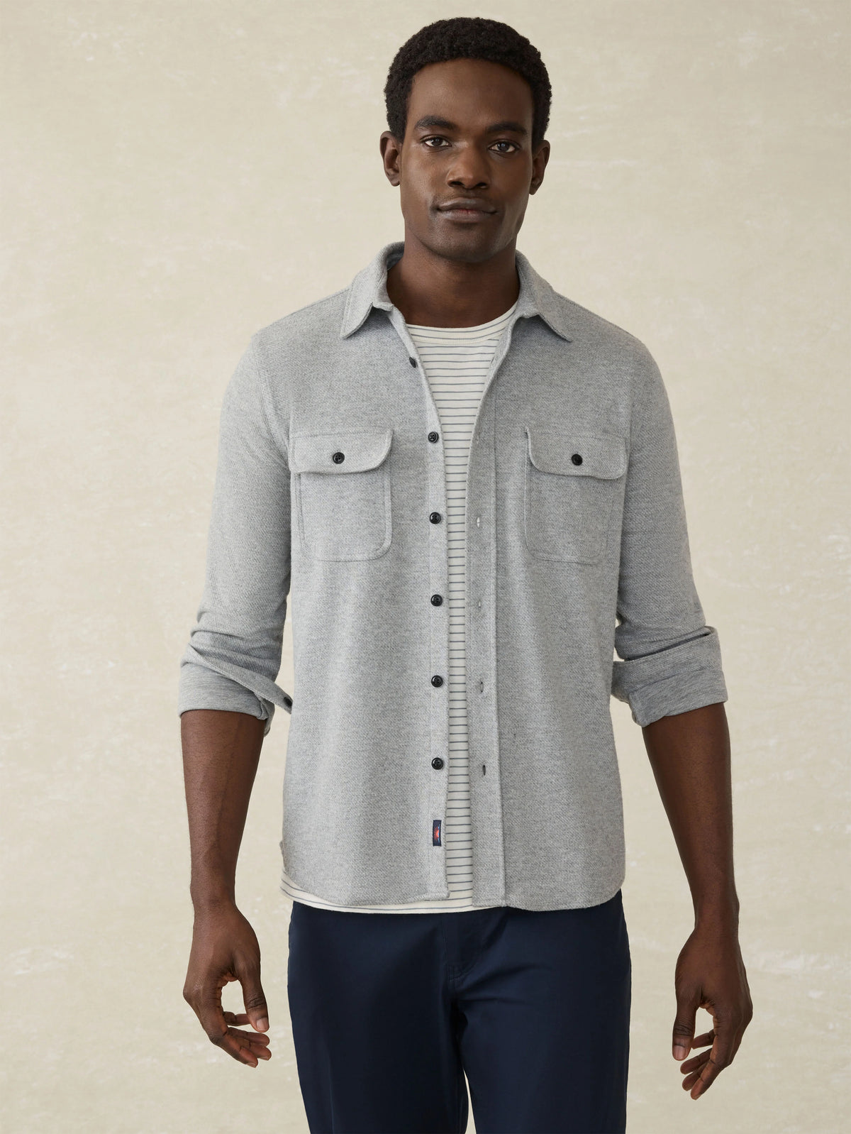 Legend™ Sweater Shirt (Tall) - Fossil Grey Twill Main image