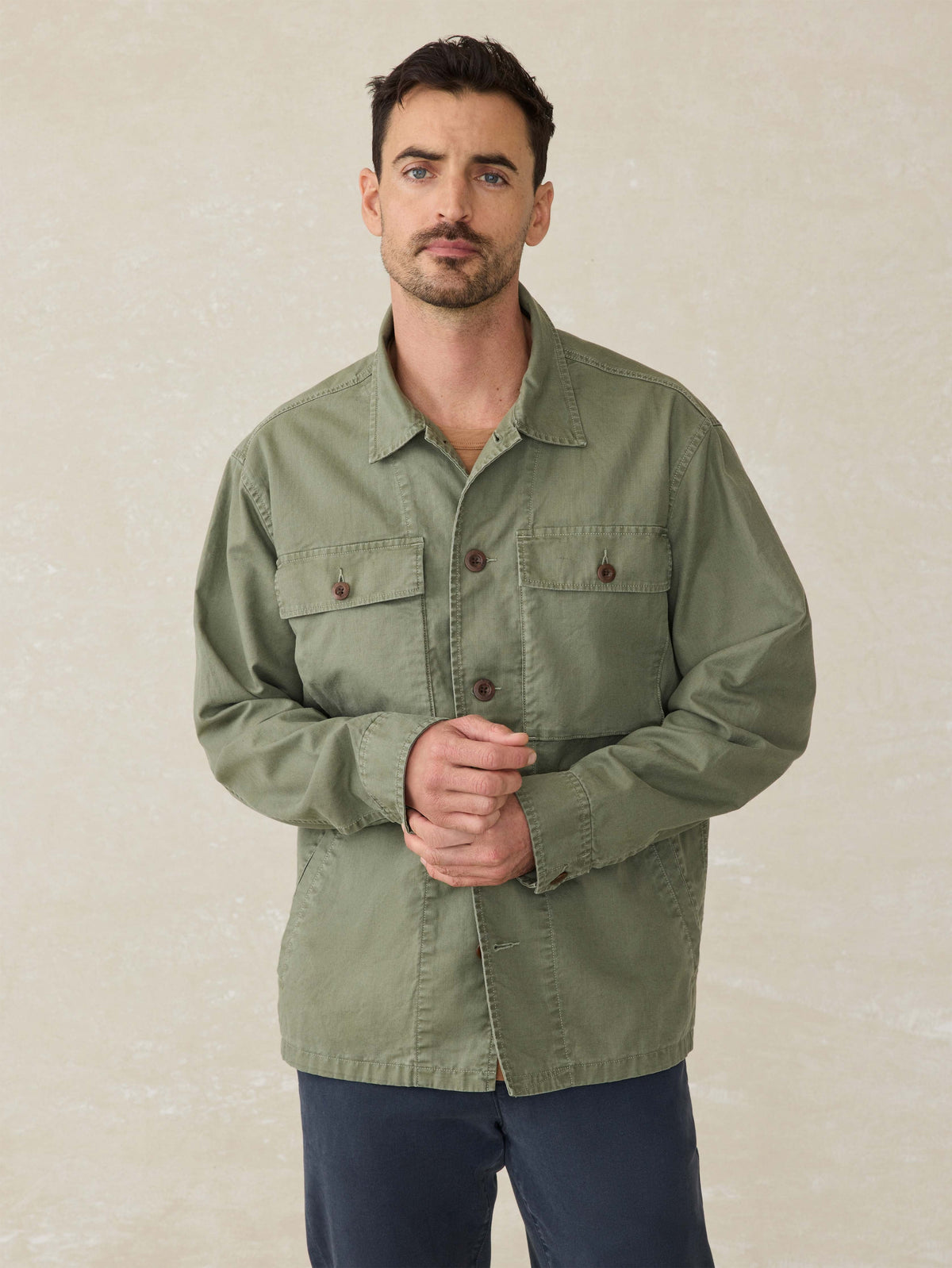 Commander Shirt Jacket - Spring Forest Main image