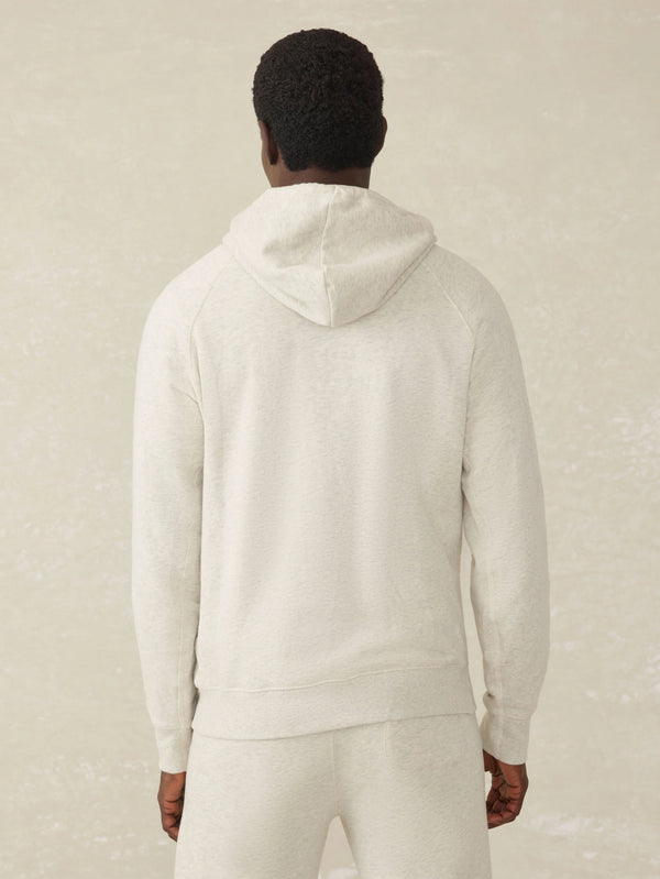 High Standard Fleece Hoodie - Antique Ivory Heather