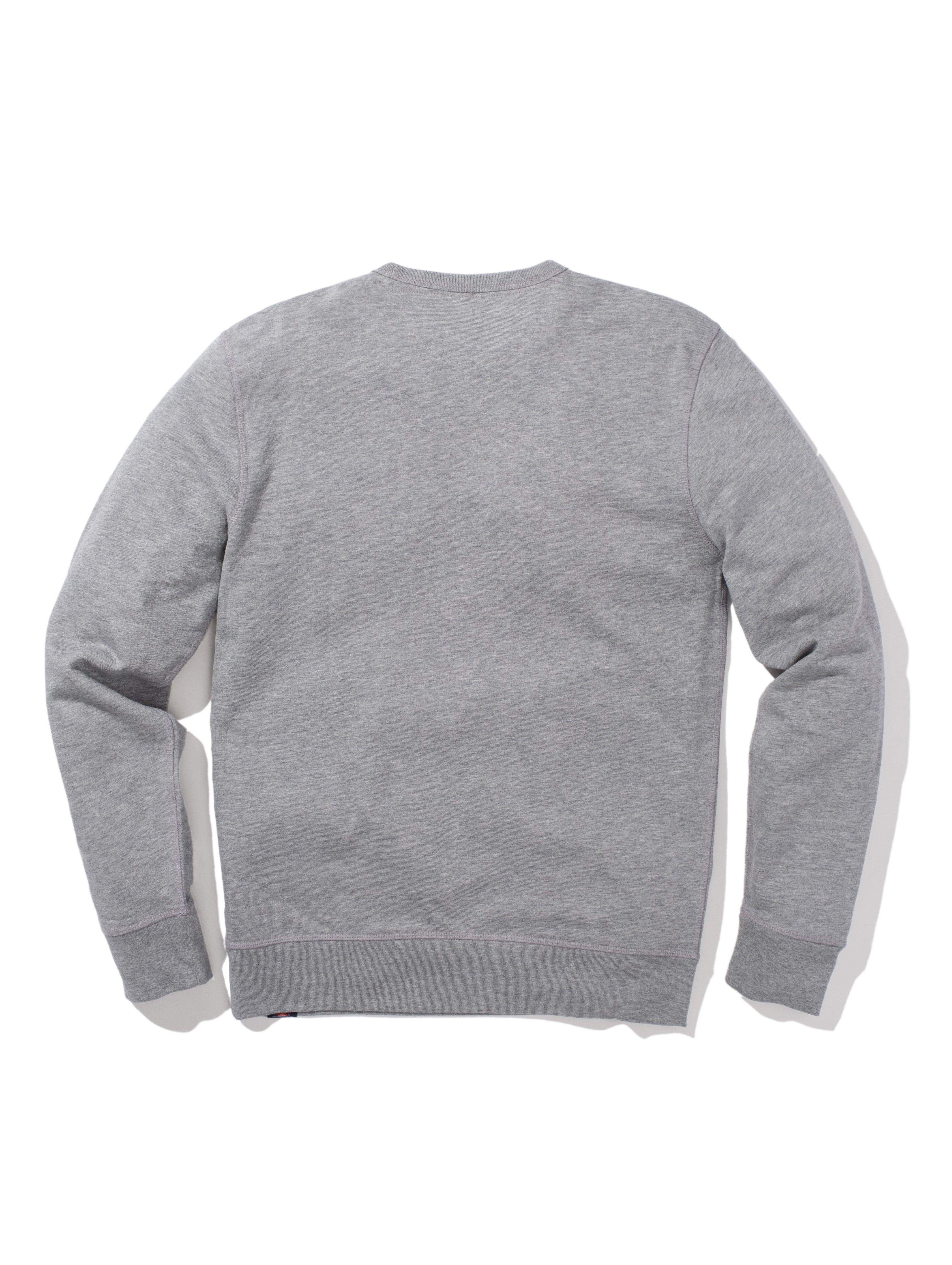 Nashville Long-Sleeve Terry Crewneck - Grey Heather Secondary image