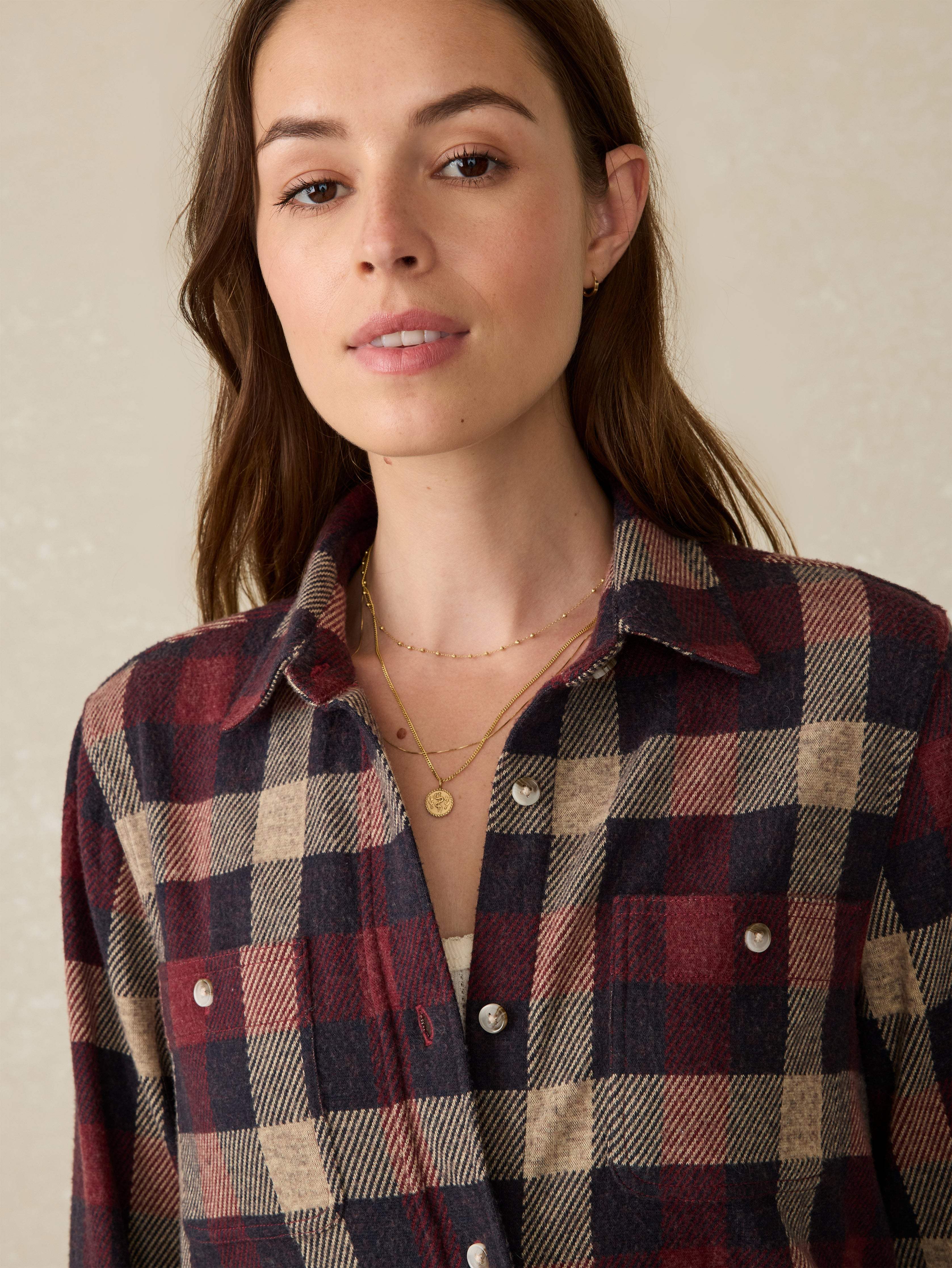 Legend™ Sweater Shirt - Burchfield Plaid Secondary image
