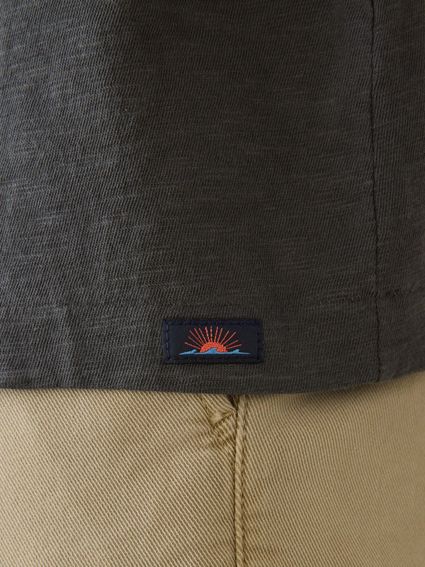 Sunwashed Regenerative Pocket Tee - Graphite