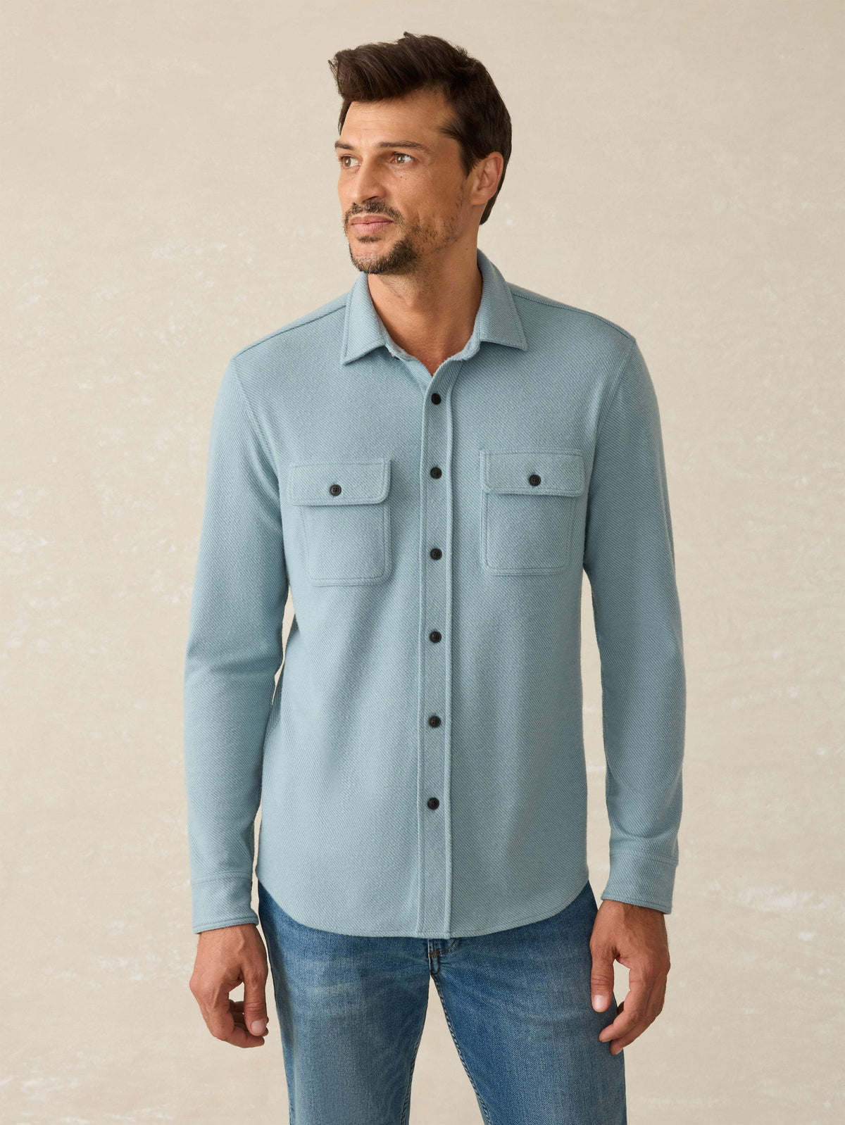 Legend™ Sweater Shirt - Ocean Glass Twill Main image