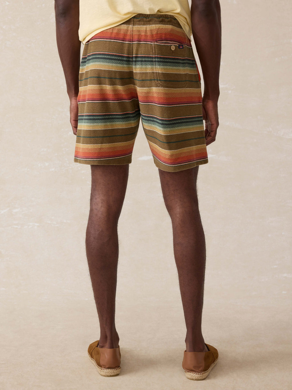 Novelty Knit Short - Cannon Beach Stripe