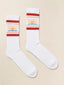 Sun And Waves Sock - Red Horizon