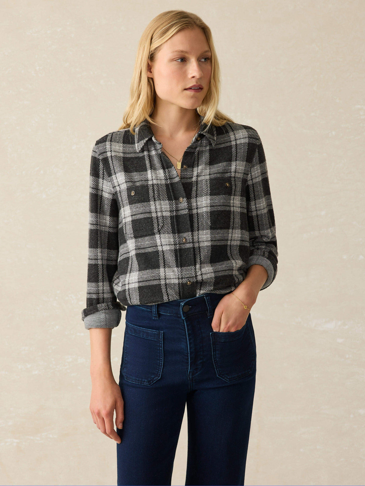 Legend™ Sweater Shirt - Ashby Plaid Main image