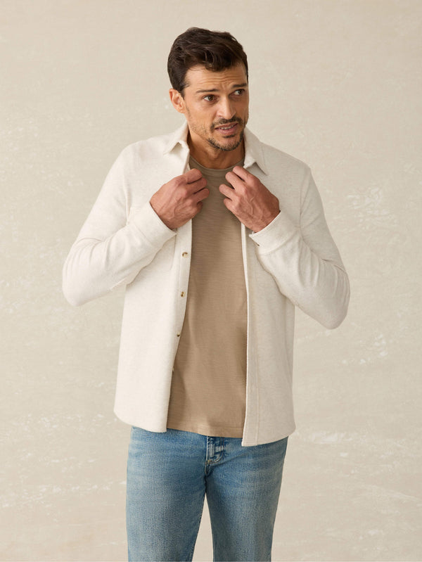 Legend™ Sweater Shirt (Single Pocket) - Off White