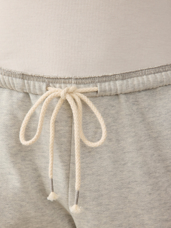 High Standard Fleece Sweatpant - Light Grey Heather