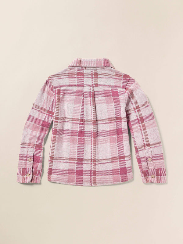 Kids Legend™ Sweater Shirt - Amelia Plaid
