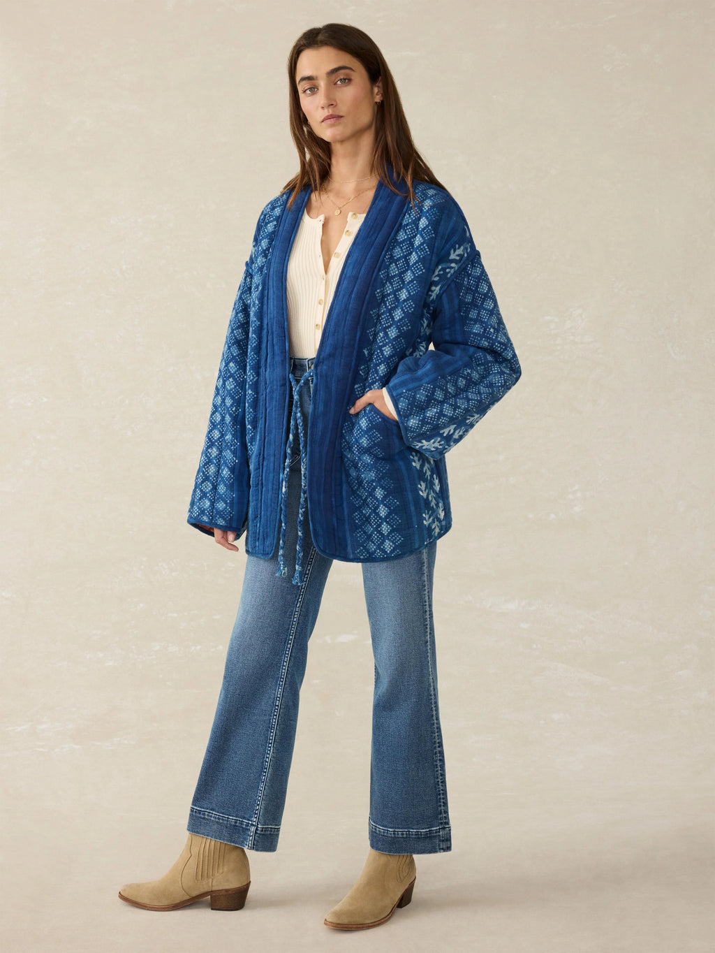 Sun Valley Quilted Jacket - Indigo Valley