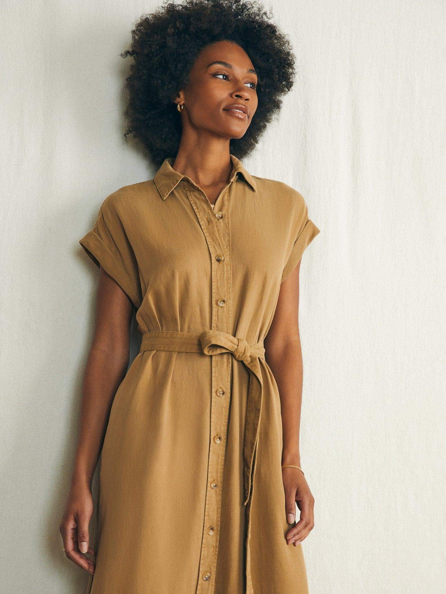 Arlie Shirtdress - Antique Bronze Secondary image