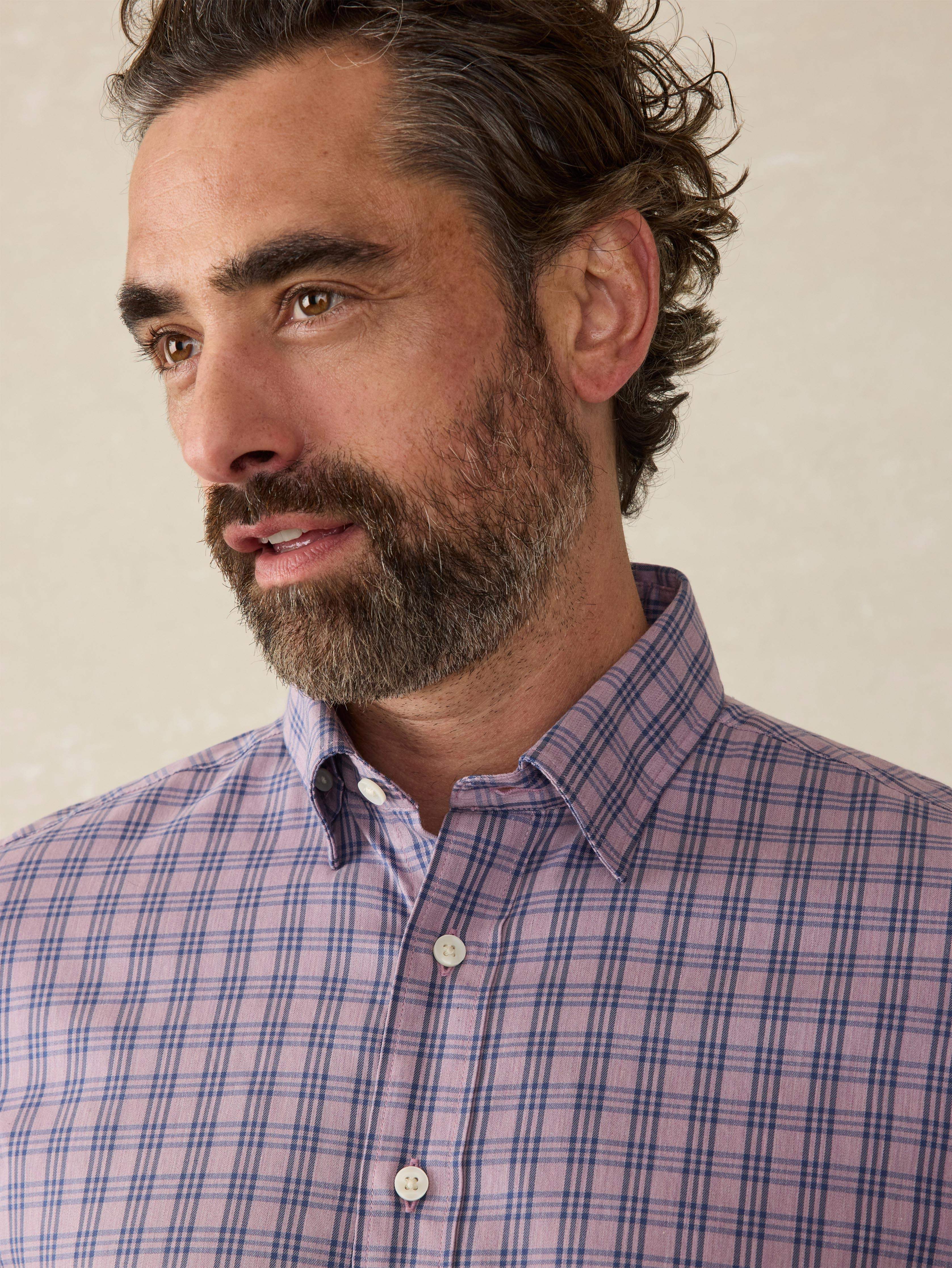 Movement™ Shirt - Berry Skies Check Secondary image