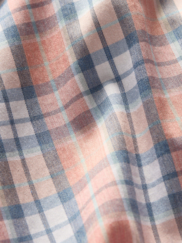 Movement™ Shirt - Ocean Coral Plaid